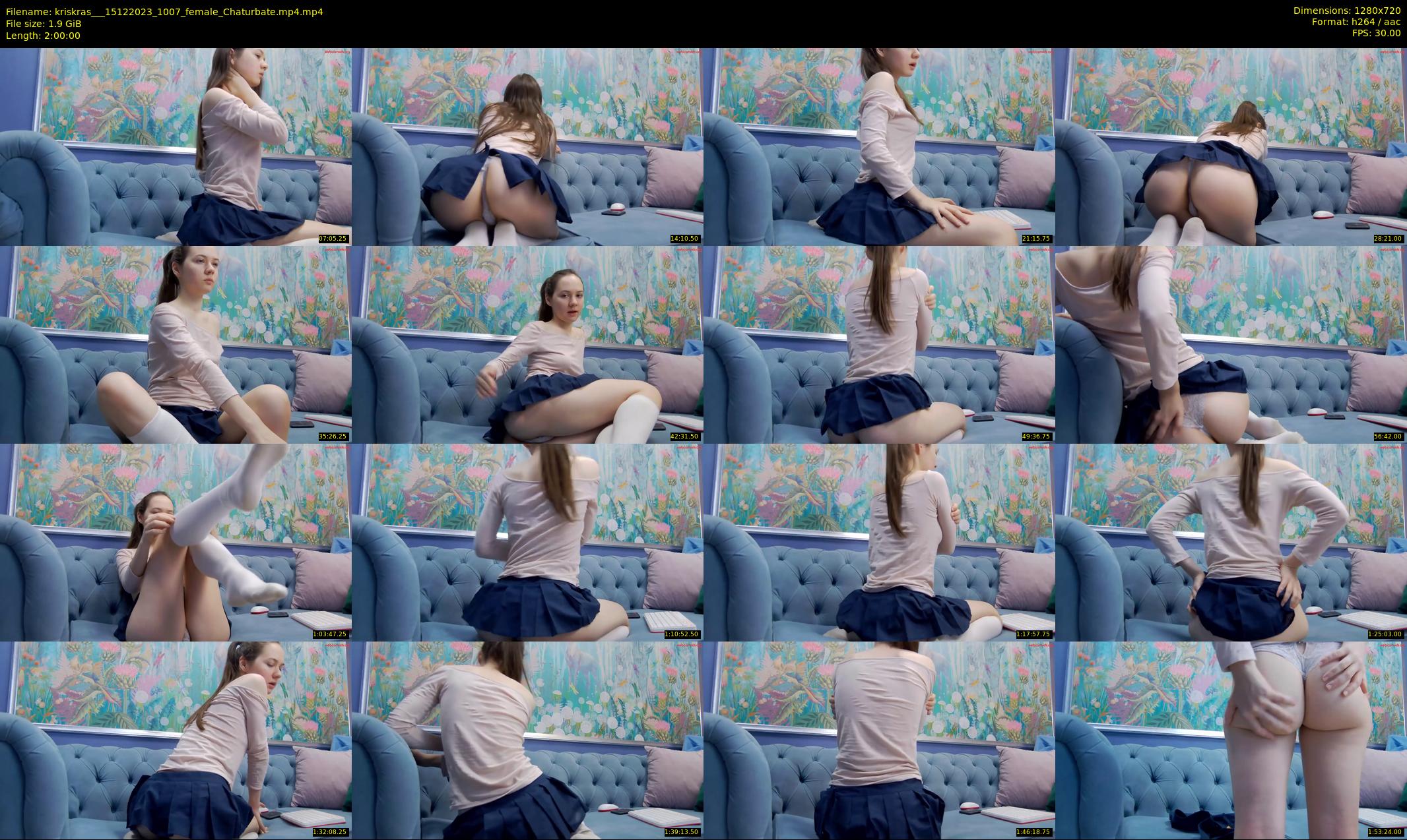 kriskras__ — 120 minute Chaturbate female cam show recording, 720p, Dec 15, 2023