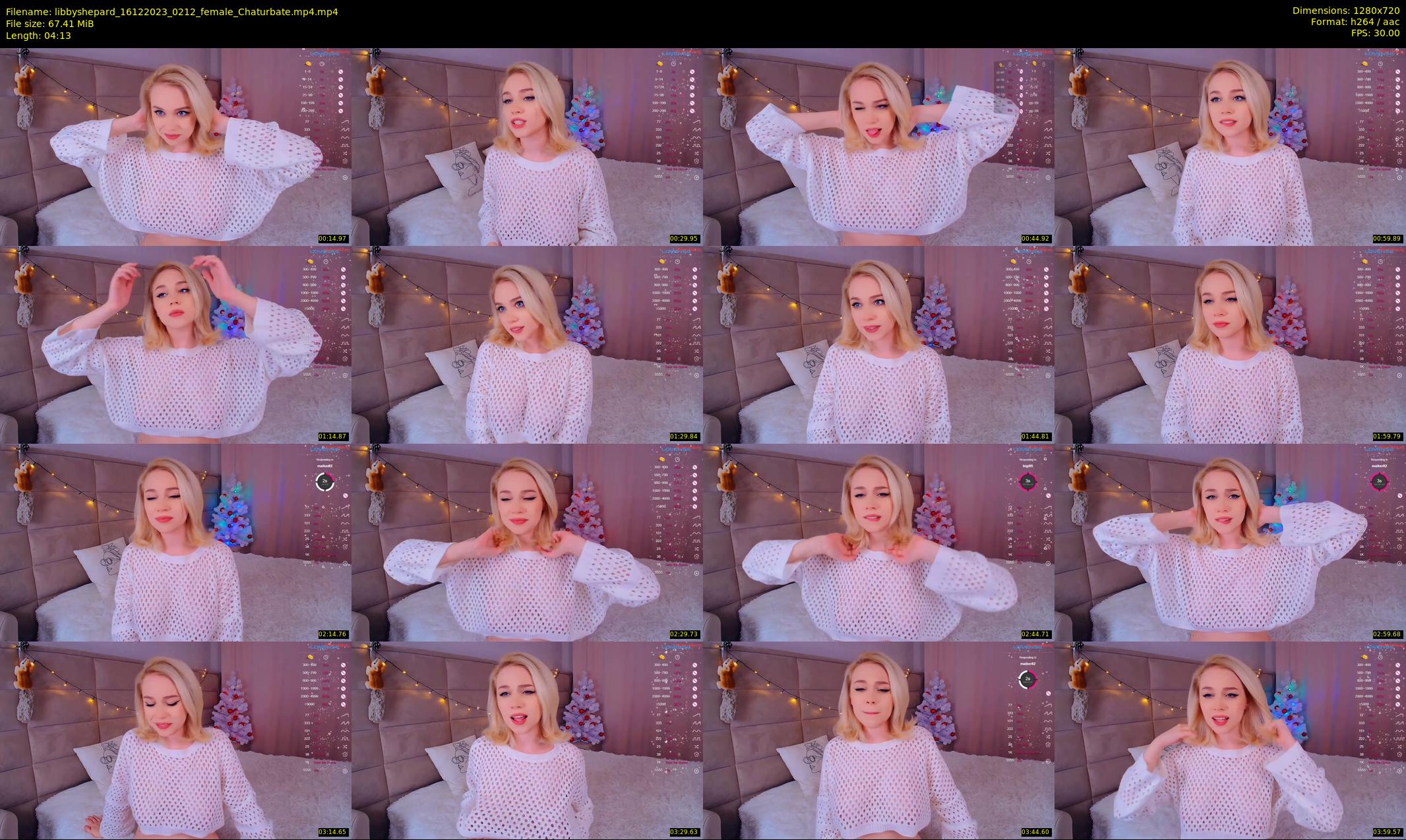 libbyshepard — 5 minute Chaturbate female cam show recording, 720p, Dec 16, 2023