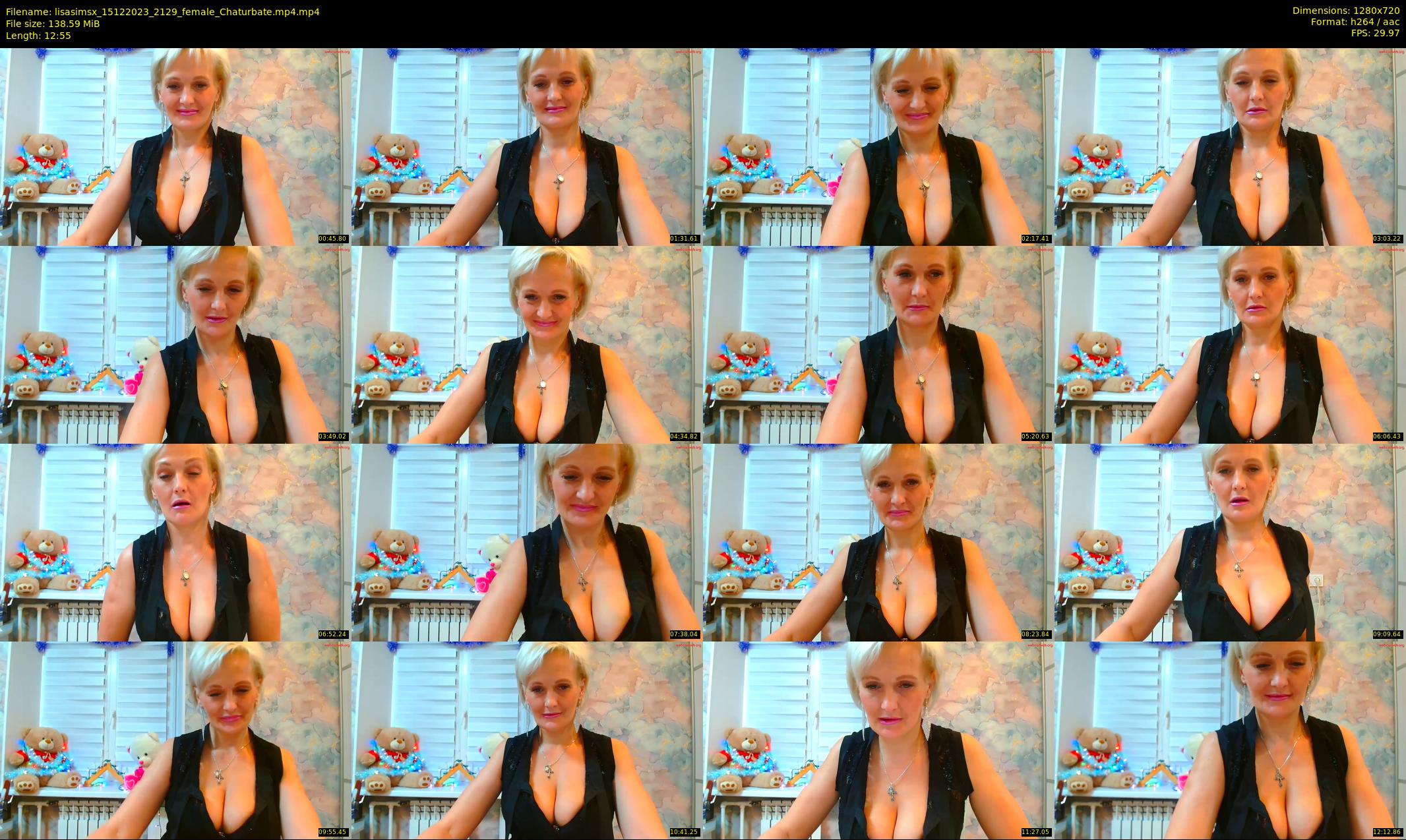 lisasimsx — 13 minute Chaturbate female cam show recording, 720p, Dec 15, 2023