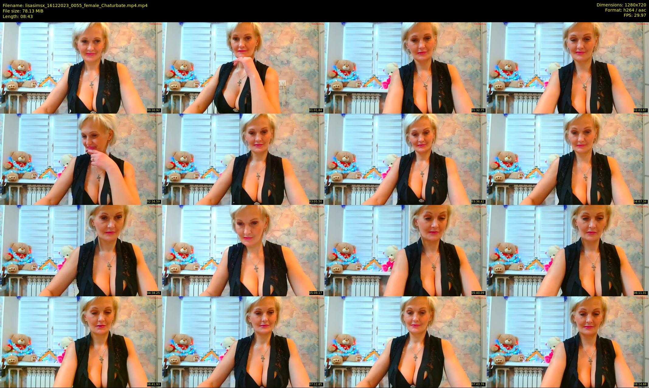 lisasimsx — 9 minute Chaturbate female cam show recording, 720p, Dec 16, 2023