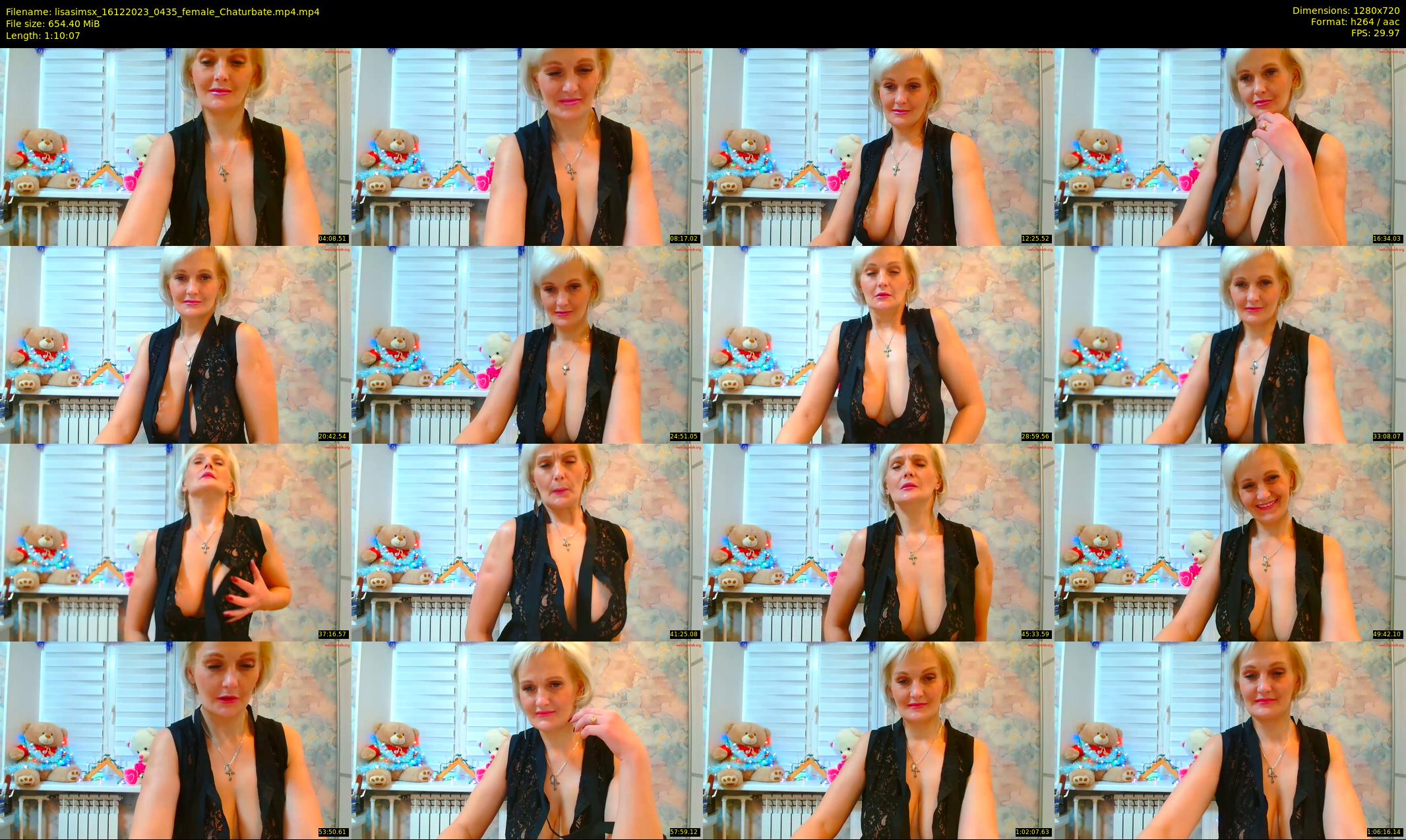 lisasimsx — 71 minute Chaturbate female cam show recording, 720p, Dec 16, 2023
