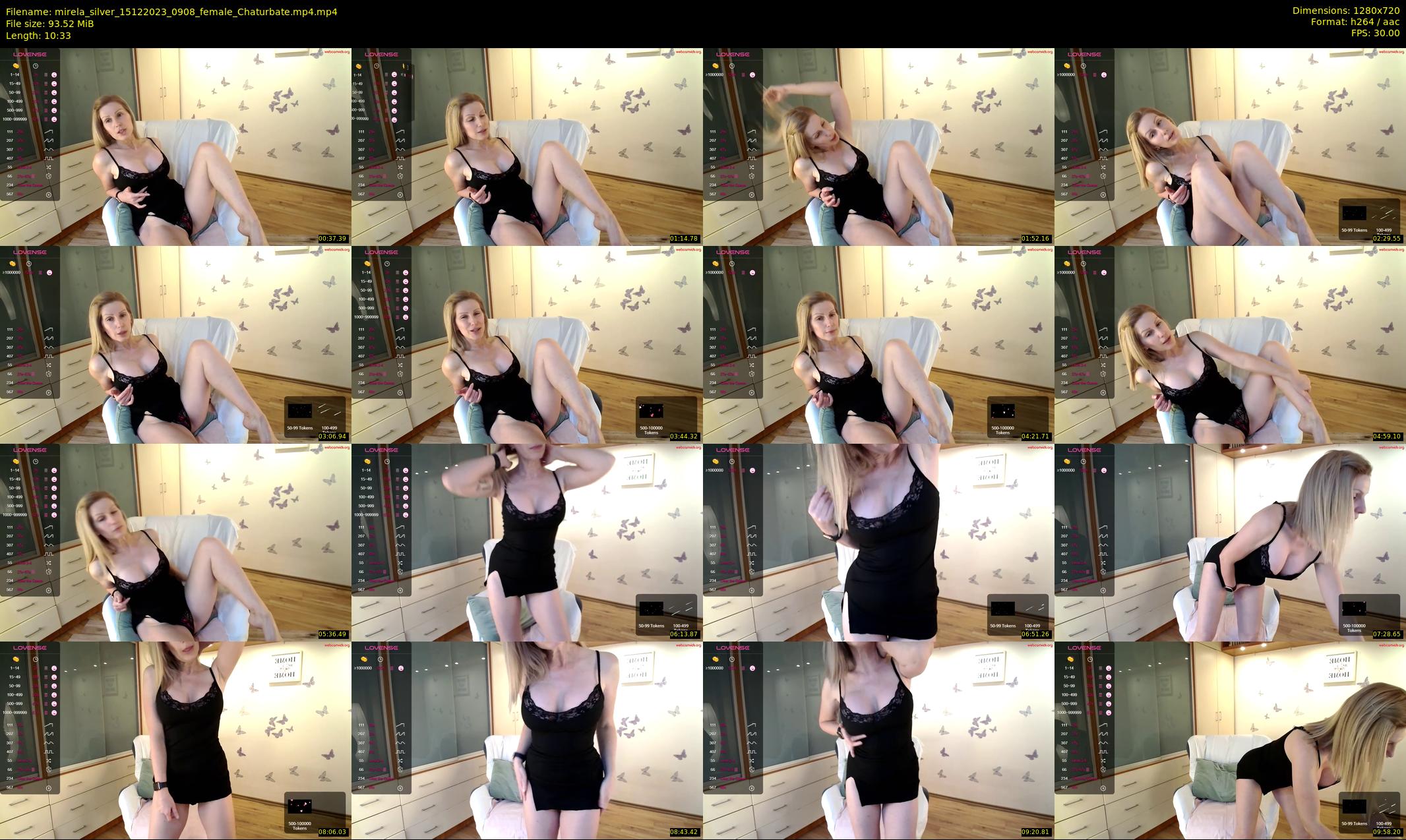 mirela_silver — 11 minute Chaturbate female cam show recording, 720p, Dec 15, 2023