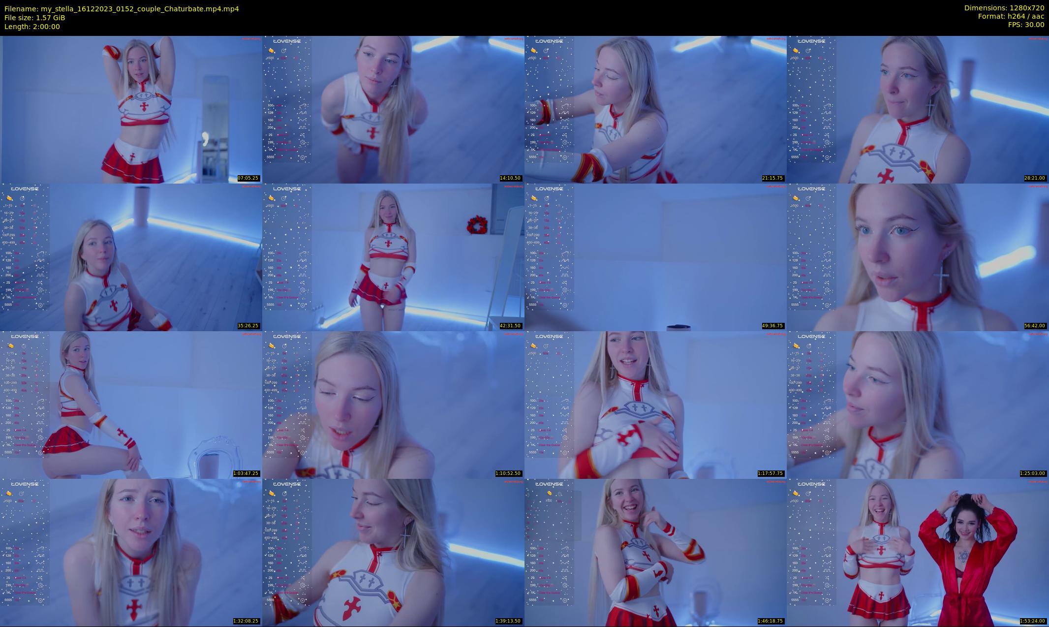 my_stella — 120 minute Chaturbate female cam show recording, 720p, Dec 16, 2023