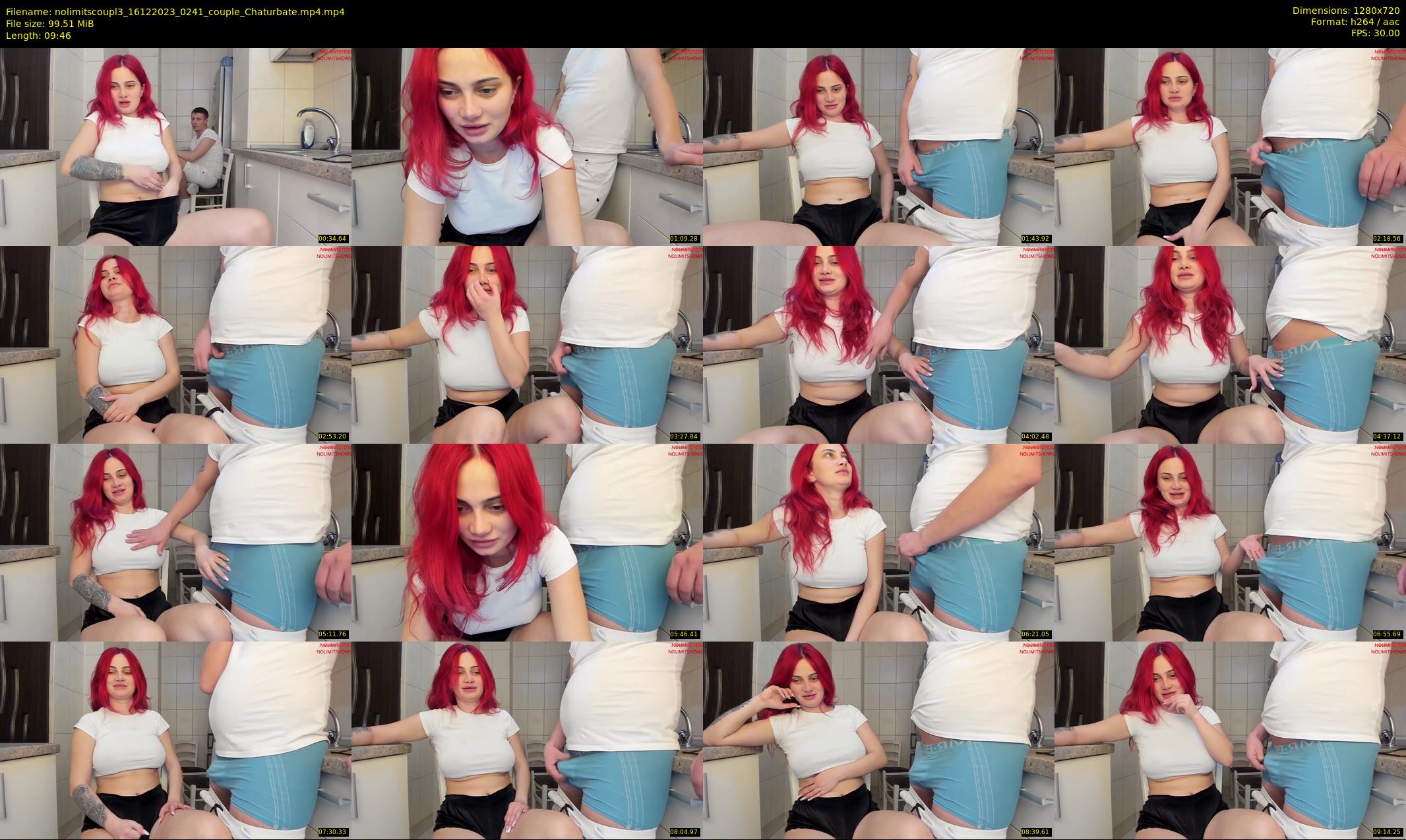nolimitscoupl3 — 10 minute Chaturbate couple cam show recording, 720p, Dec 16, 2023