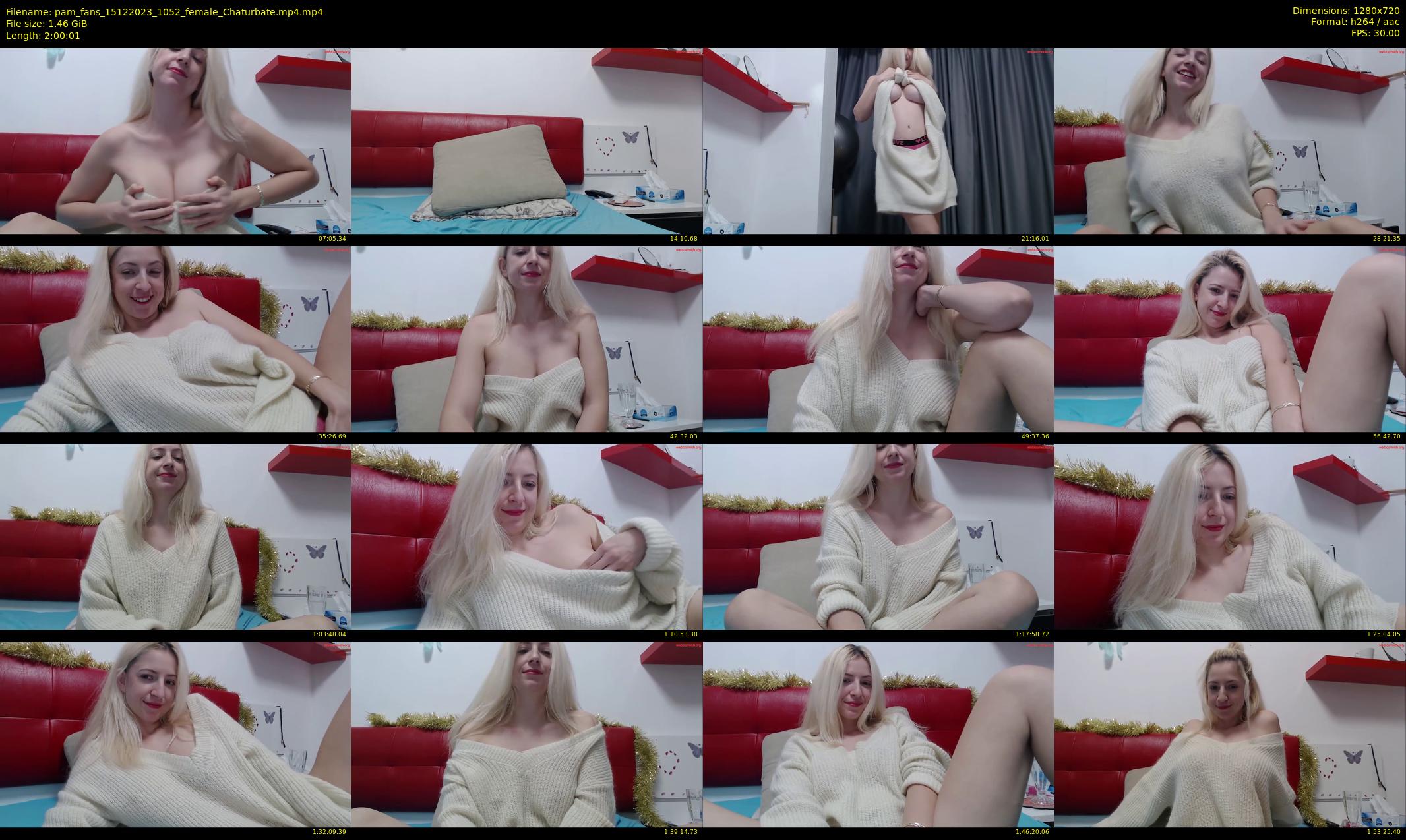 pam_fans — 121 minute Chaturbate female cam show recording, 720p, Dec 15, 2023