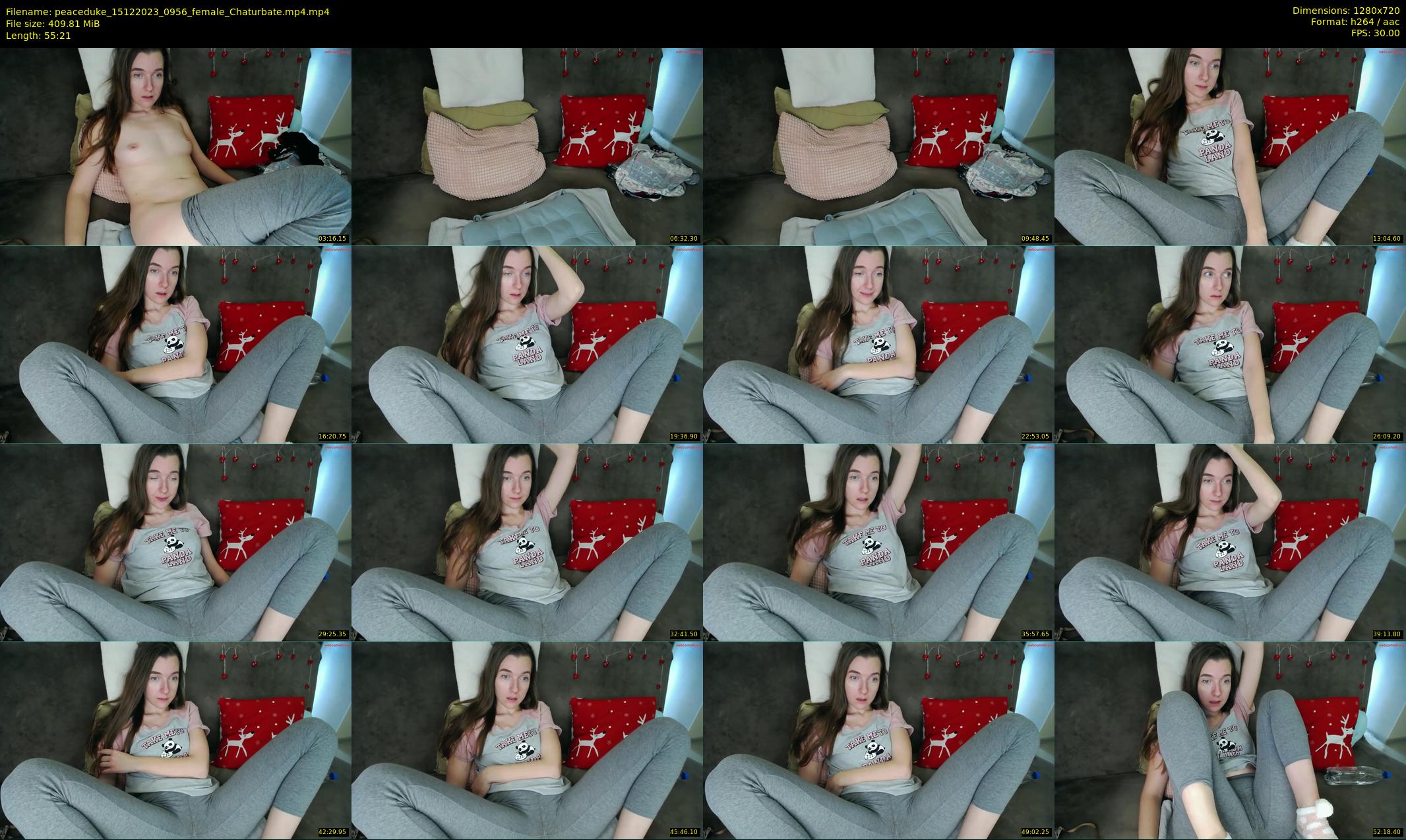peaceduke — 56 minute Chaturbate female cam show recording, 720p, Dec 15, 2023