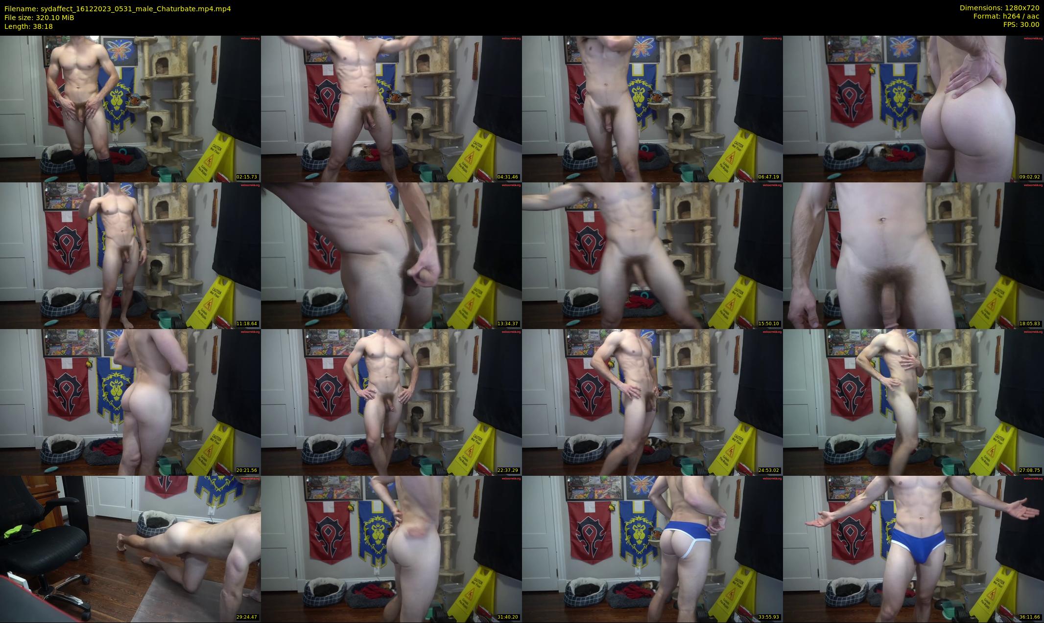 sydaffect — 39 minute Chaturbate male cam show recording, 720p, Dec 16, 2023