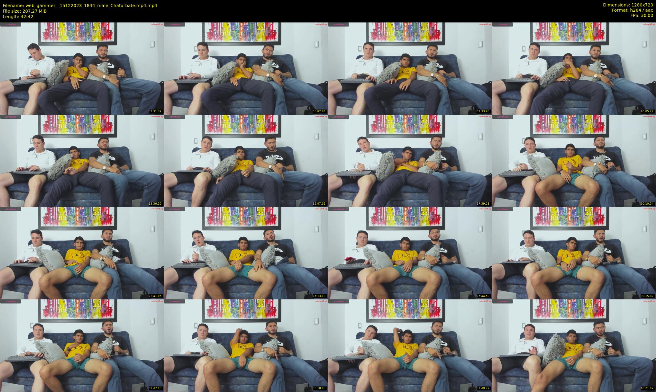 web_gammer_ — 43 minute Chaturbate male cam show recording, 720p, Dec 15, 2023