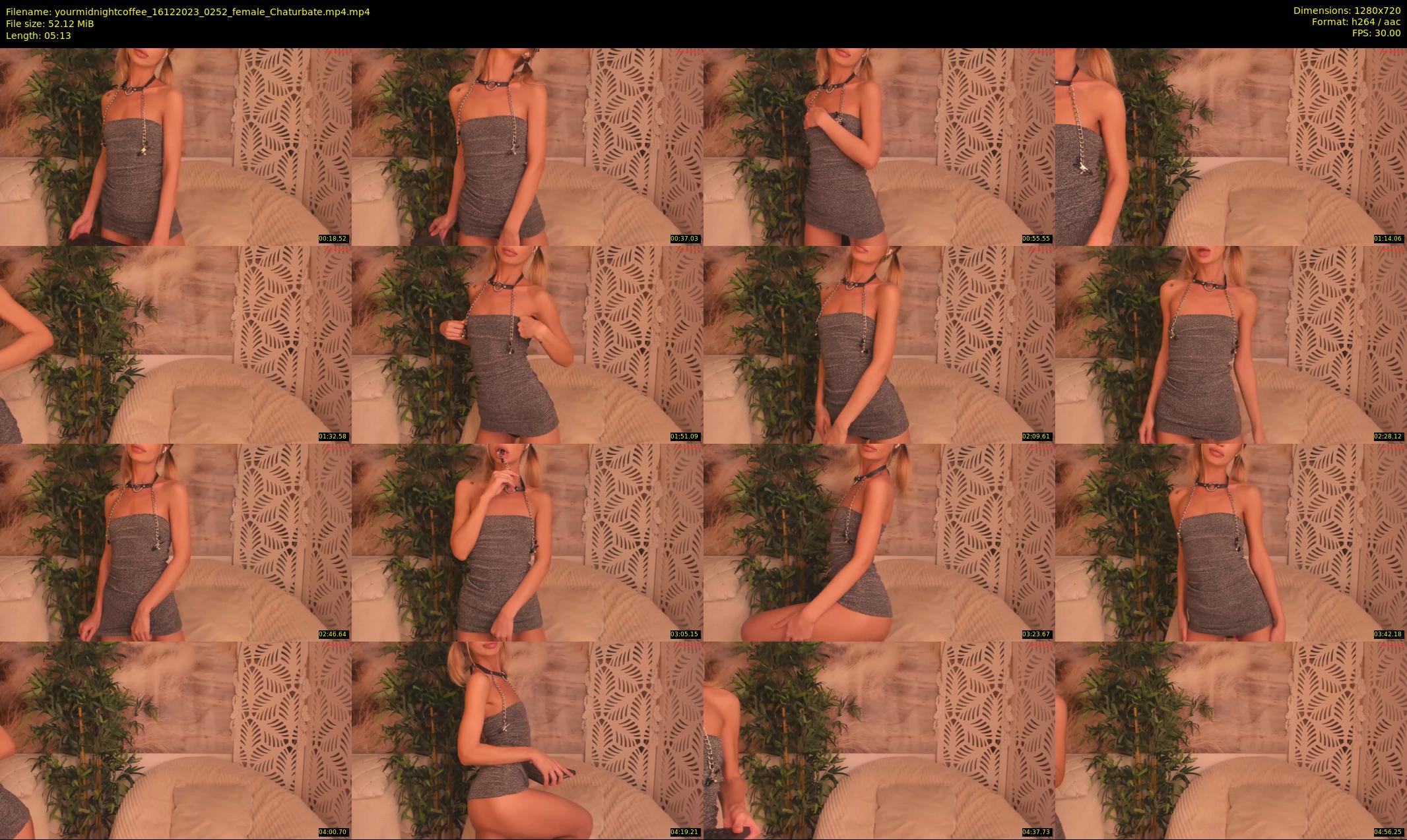 yourmidnightcoffee — 6 minute Chaturbate female cam show recording, 720p, Dec 16, 2023