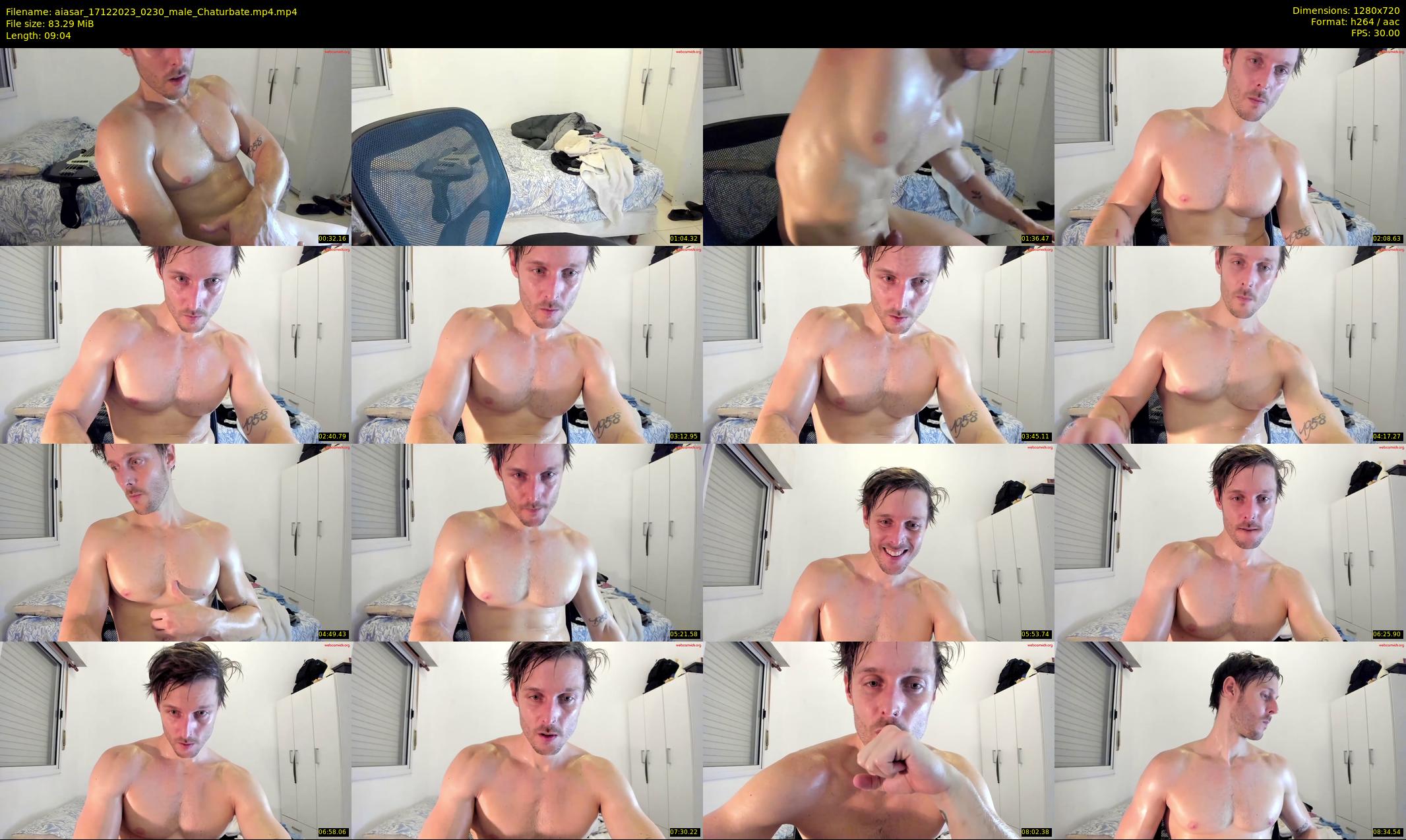 aiasar — 10 minute Chaturbate male cam show recording, 720p, Dec 17, 2023