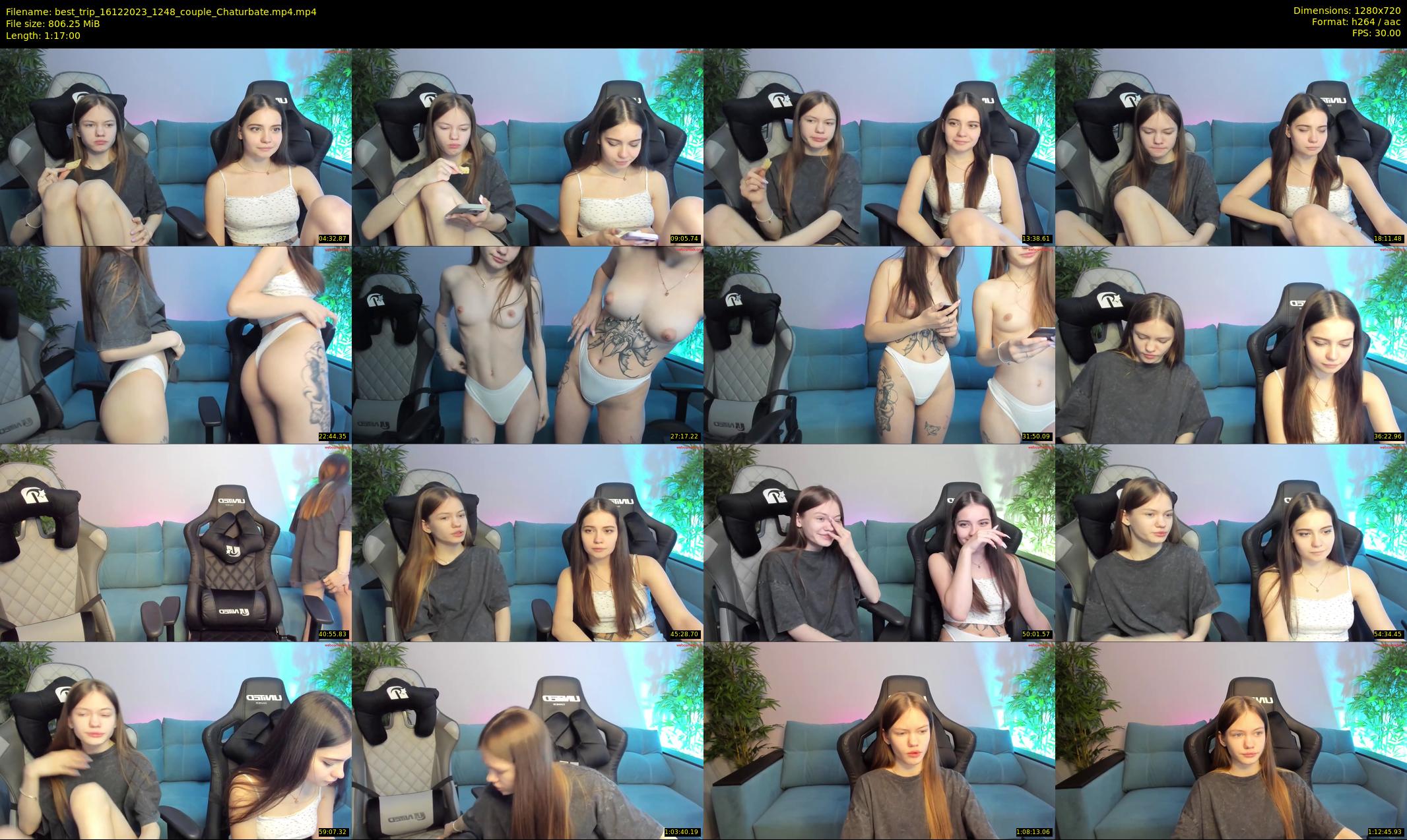 best_trip — 77 minute Chaturbate couple cam show recording, 720p, Dec 16, 2023