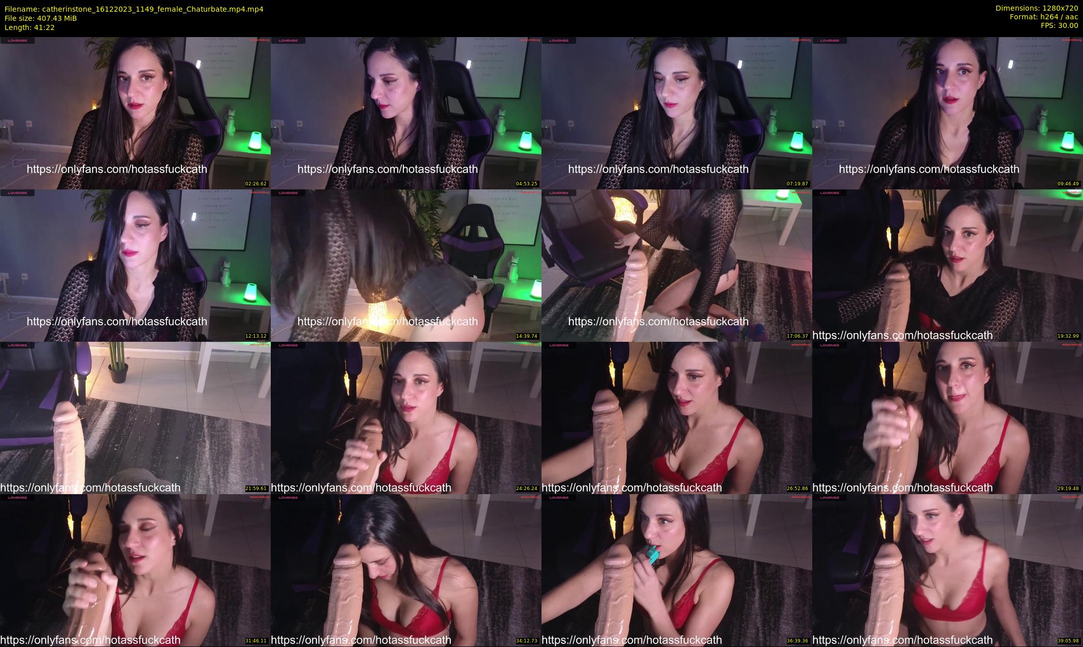 catherinstone — 42 minute Chaturbate female cam show recording, 720p, Dec 16, 2023