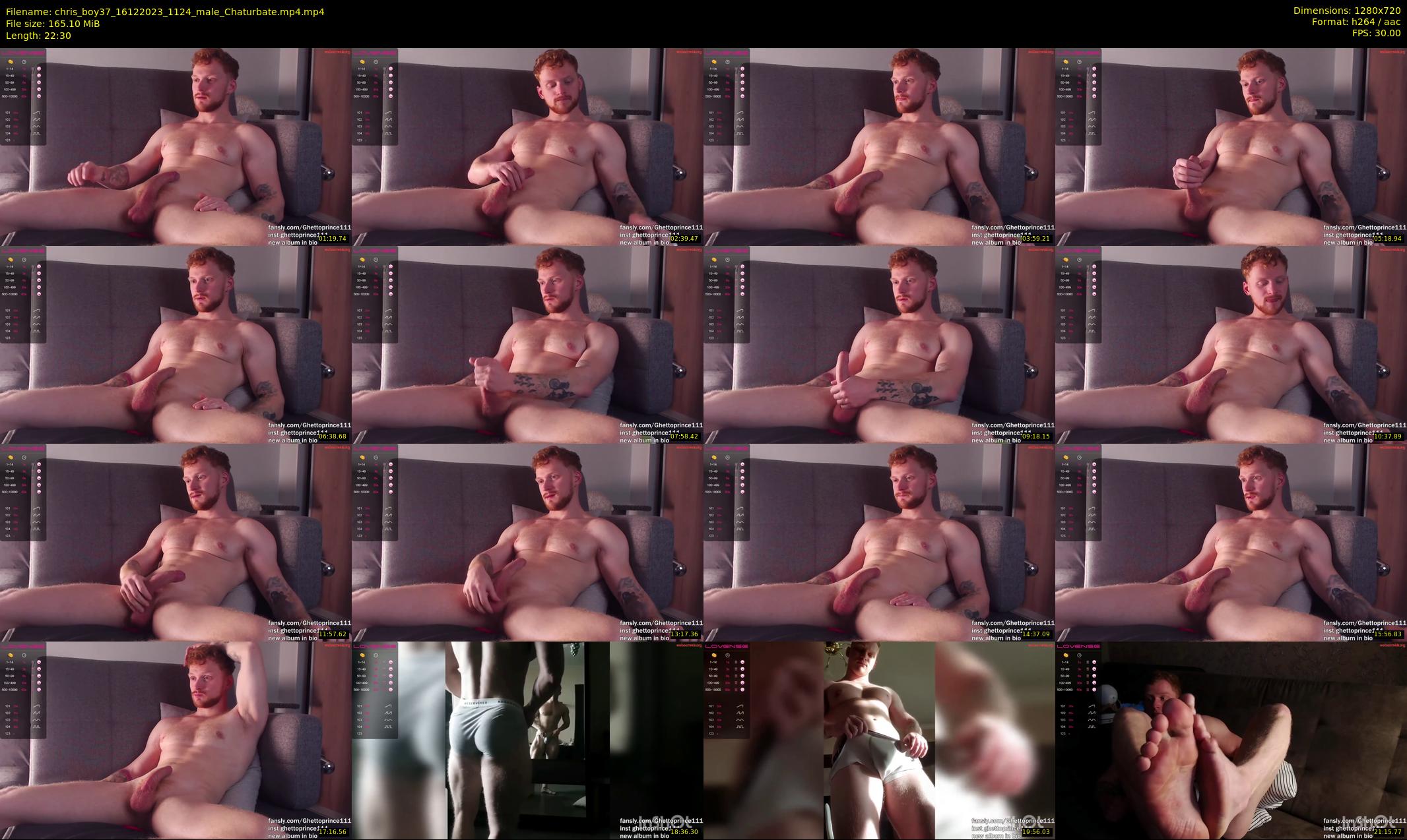 chris_boy37 — 23 minute Chaturbate male cam show recording, 720p, Dec 16, 2023