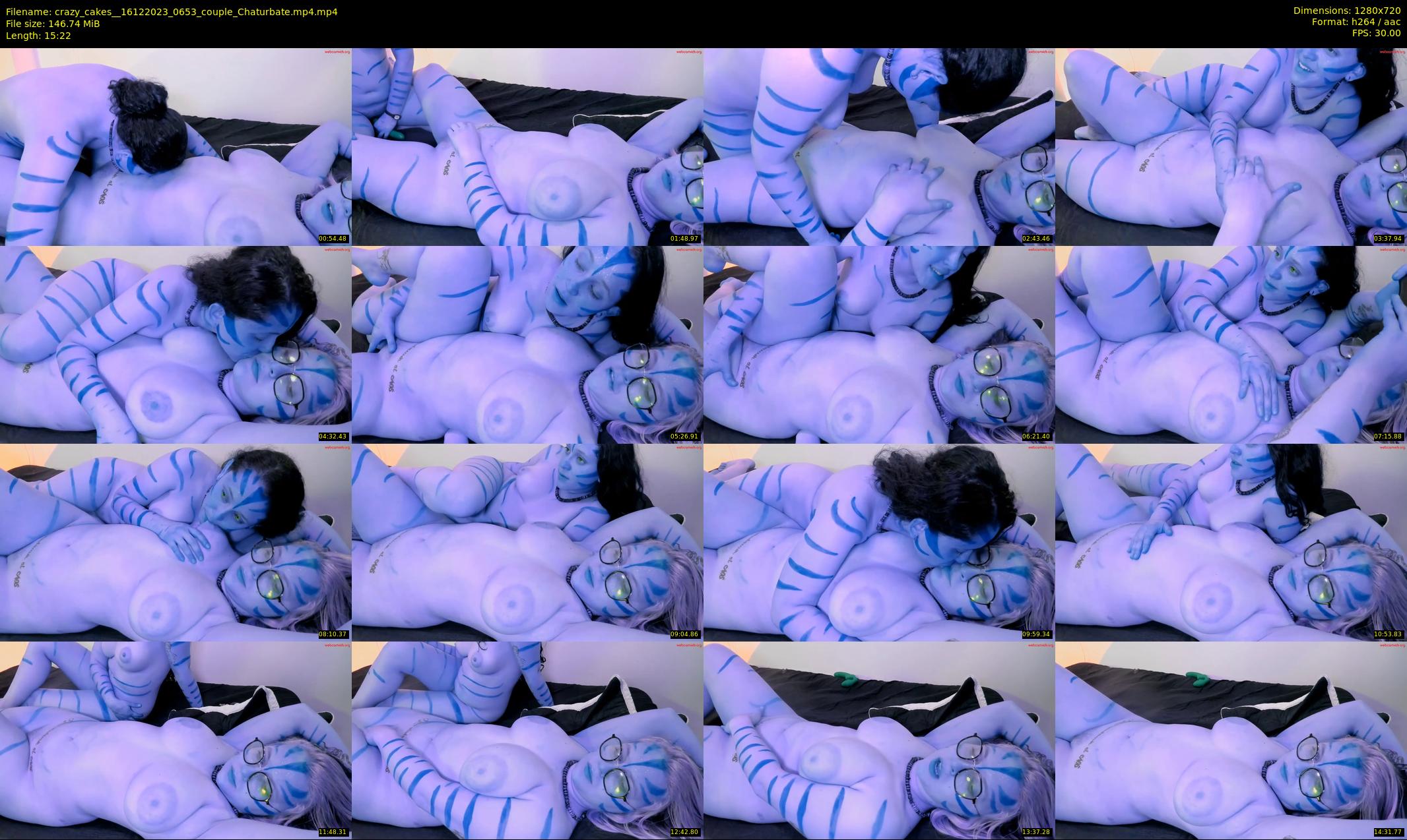 crazy_cakes_ — 16 minute Chaturbate couple cam show recording, 720p, Dec 16, 2023