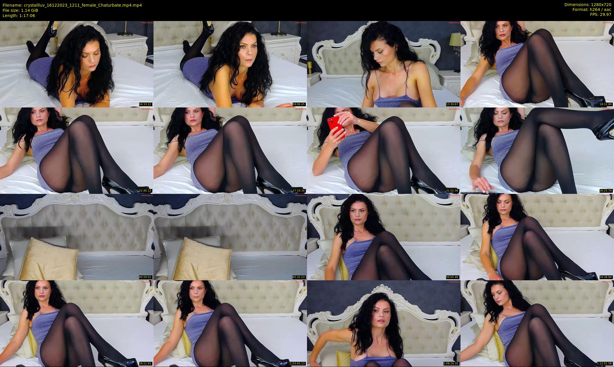 crystallluv — 78 minute Chaturbate female cam show recording, 720p, Dec 16, 2023