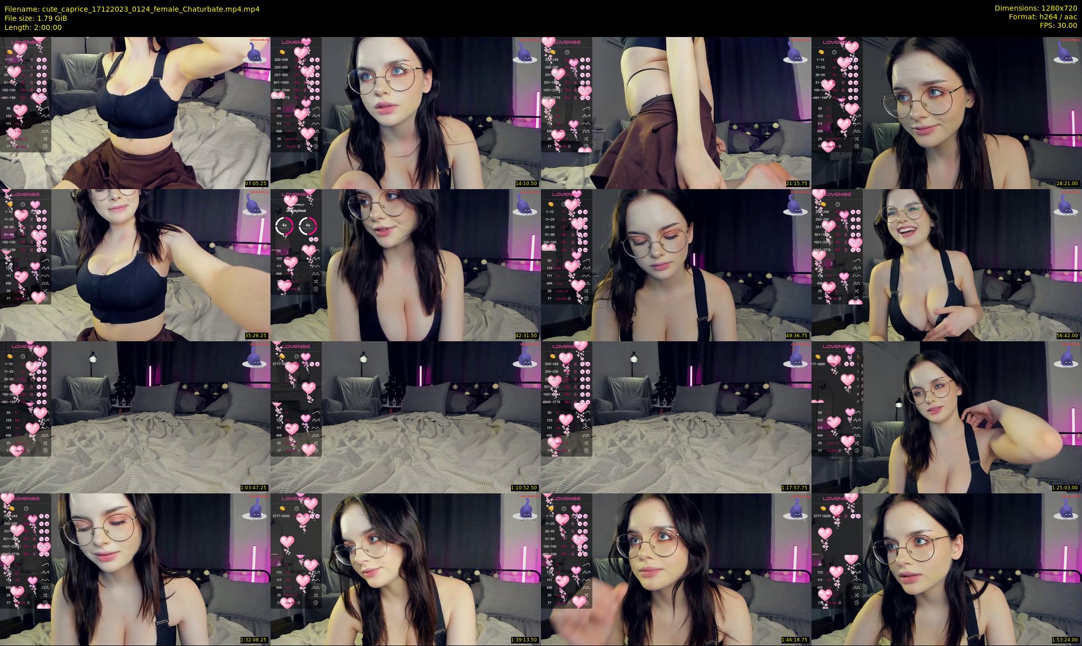 cute_caprice — 120 minute Chaturbate female cam show recording, 720p, Dec 17, 2023