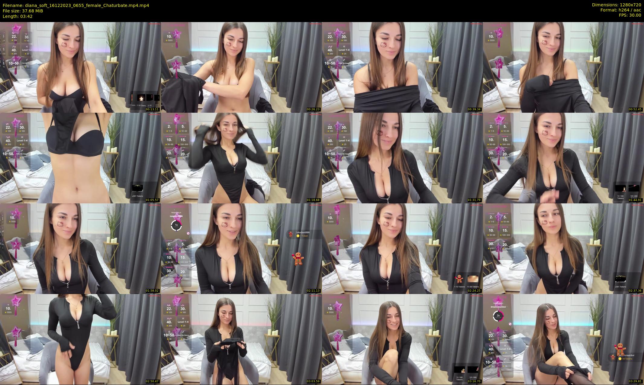 diana_soft — 4 minute Chaturbate female cam show recording, 720p, Dec 16, 2023