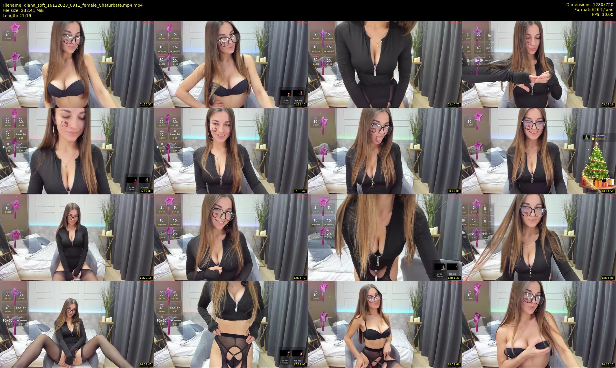 diana_soft — 22 minute Chaturbate female cam show recording, 720p, Dec 16, 2023