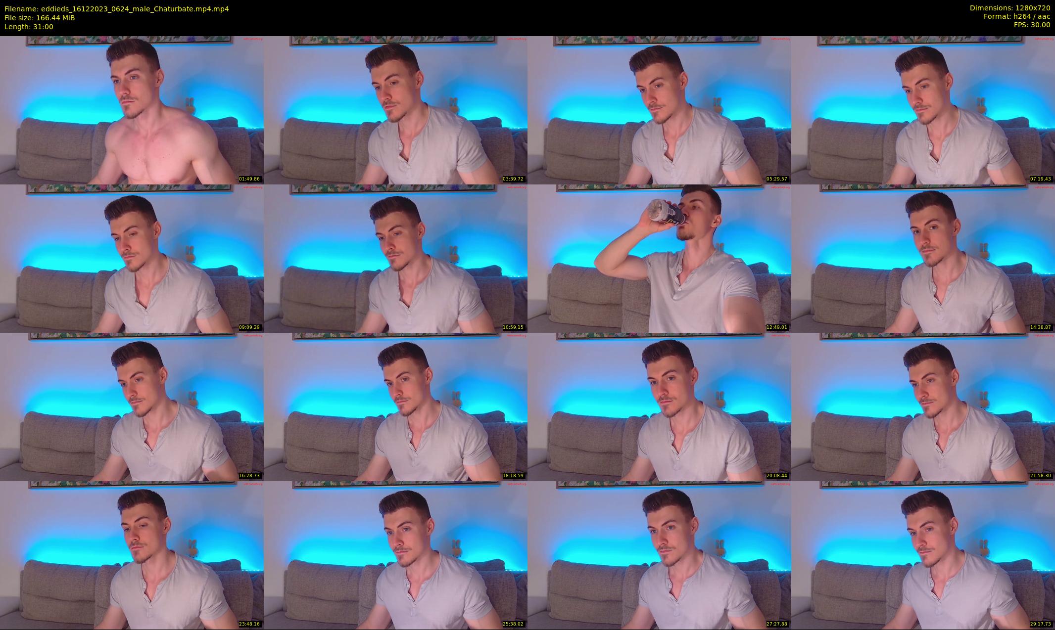 eddieds — 31 minute Chaturbate male cam show recording, 720p, Dec 16, 2023