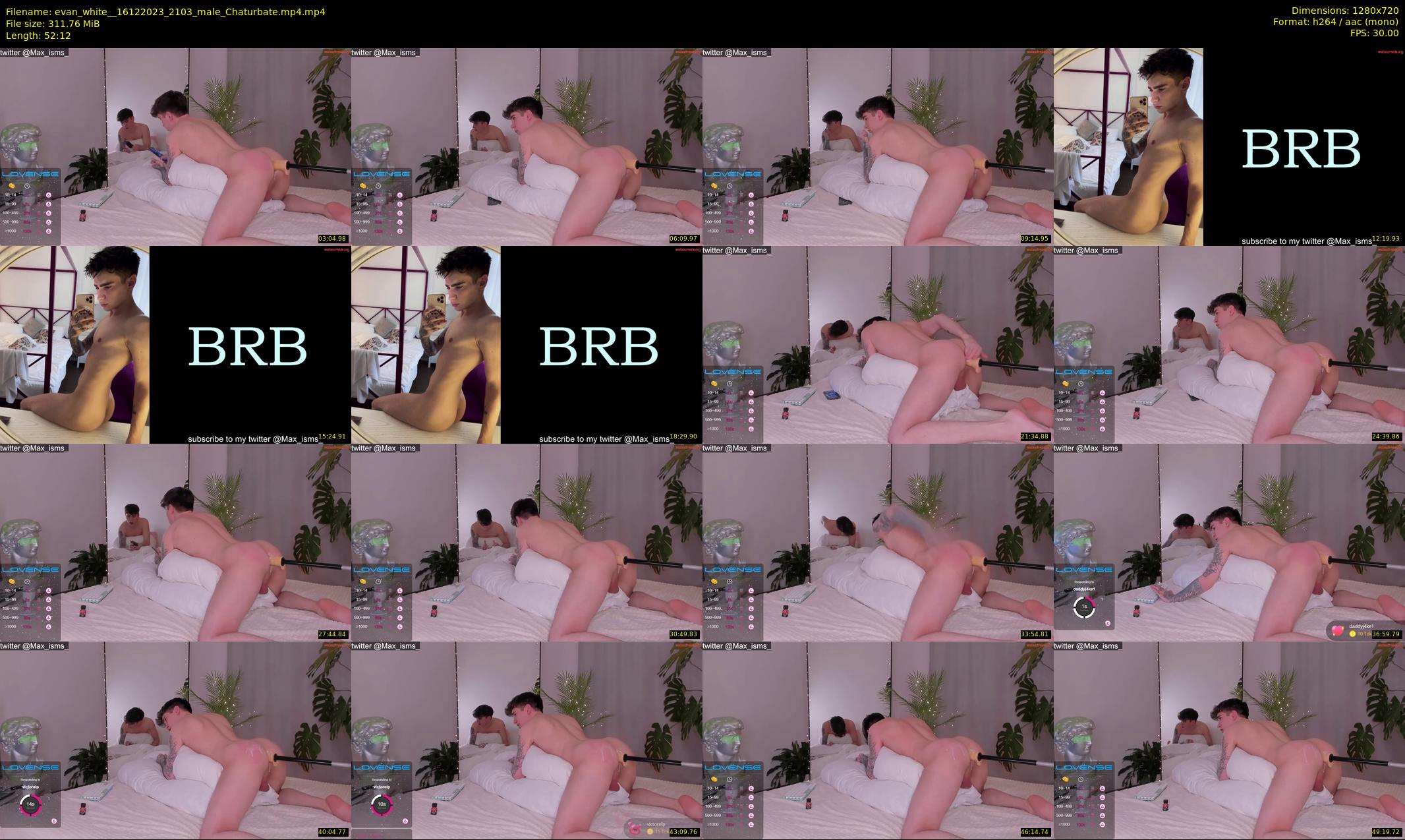 evan_white_ — 53 minute Chaturbate male cam show recording, 720p, Dec 16, 2023