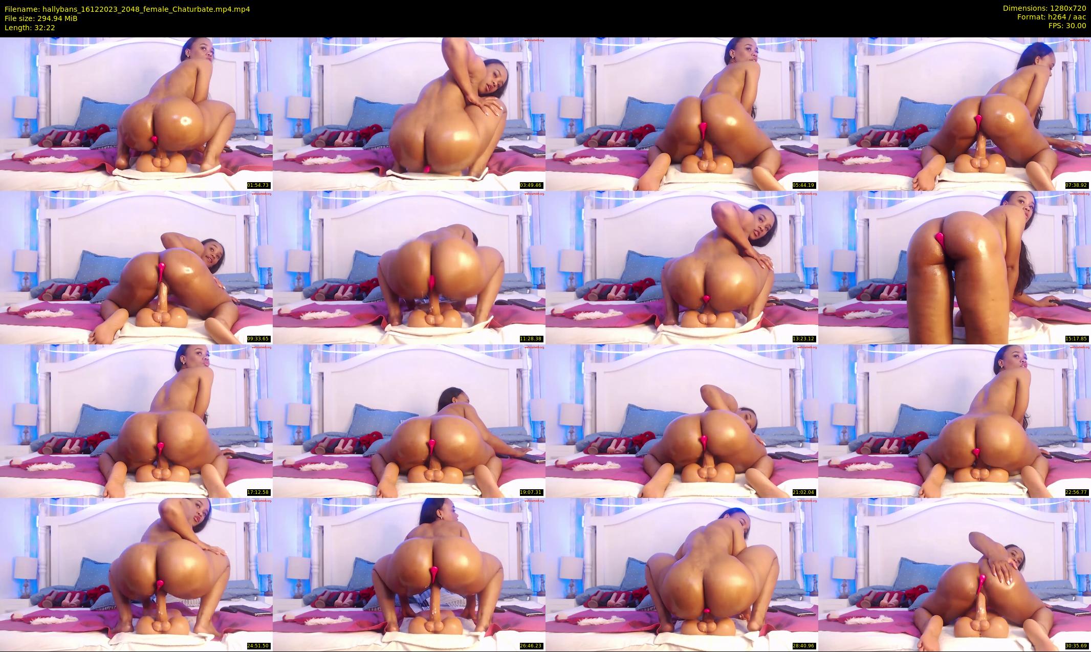 hallybans — 33 minute Chaturbate female cam show recording, 720p, Dec 16, 2023