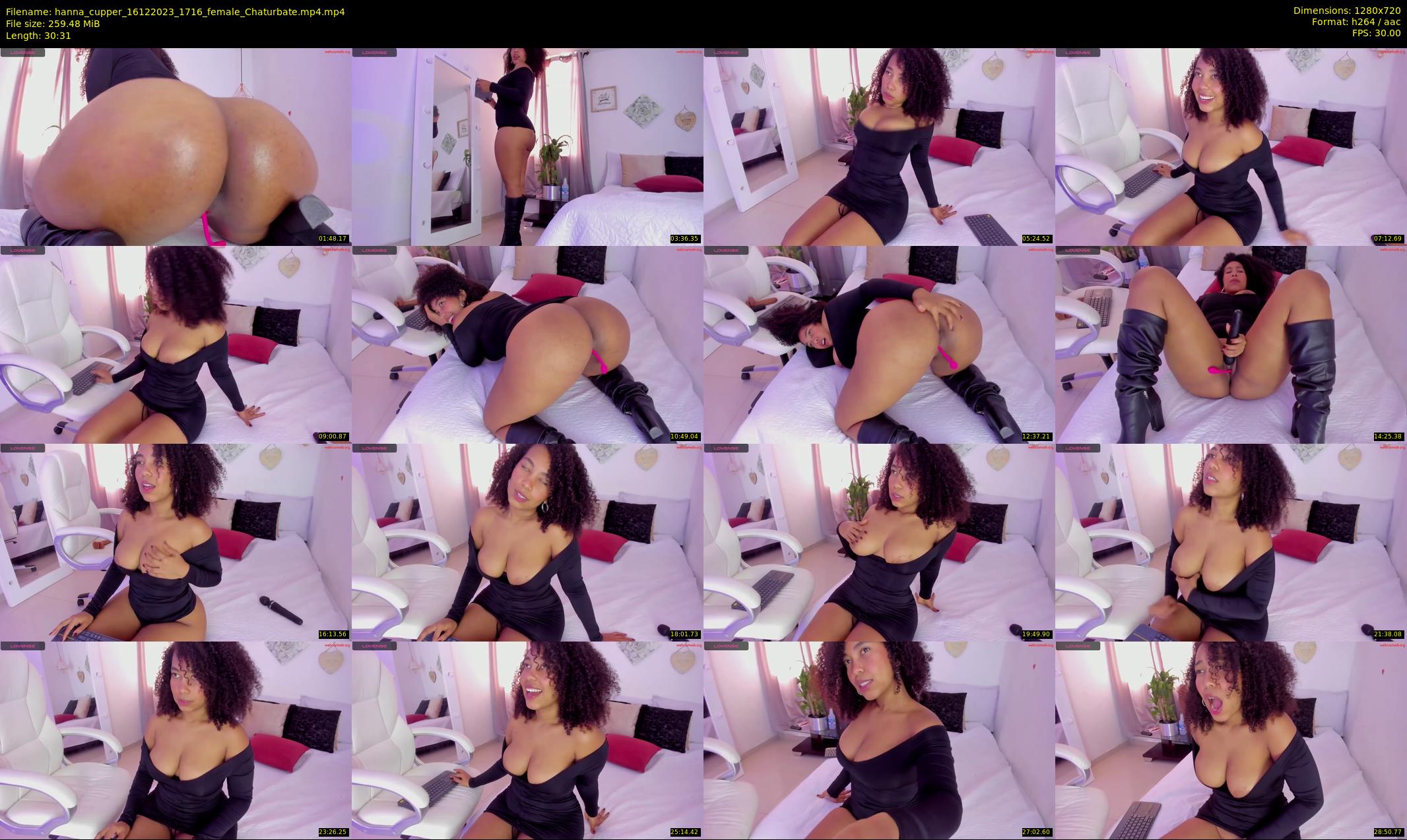 hanna_cupper — 31 minute Chaturbate female cam show recording, 720p, Dec 16, 2023
