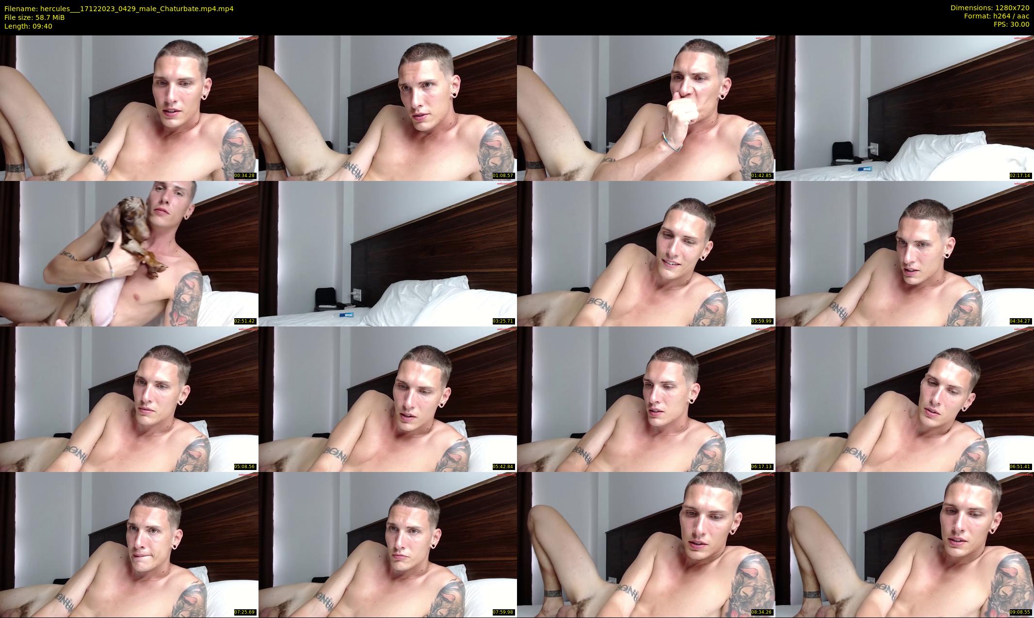 hercules__ — 10 minute Chaturbate male cam show recording, 720p, Dec 17, 2023