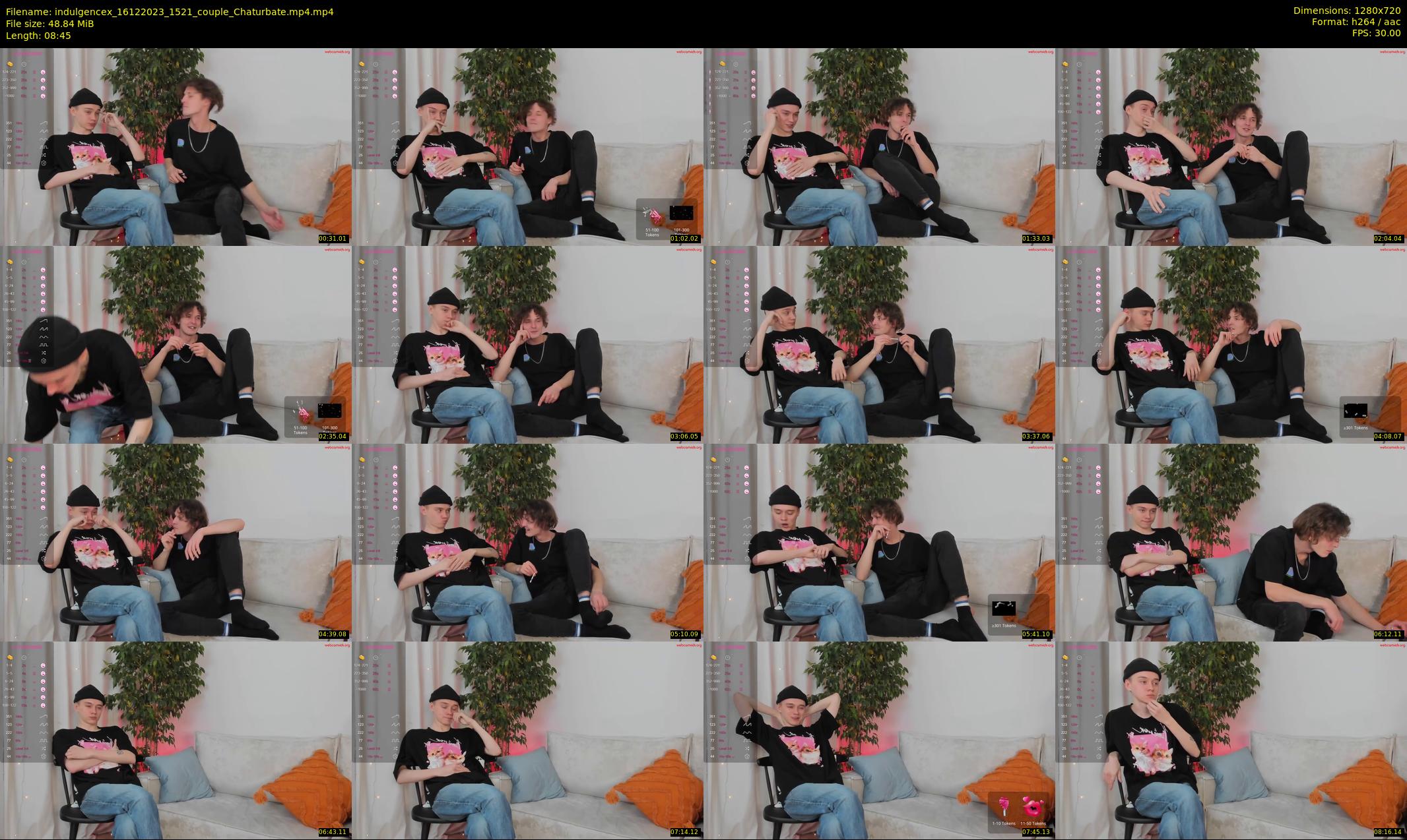 indulgencex — 9 minute Chaturbate couple cam show recording, 720p, Dec 16, 2023