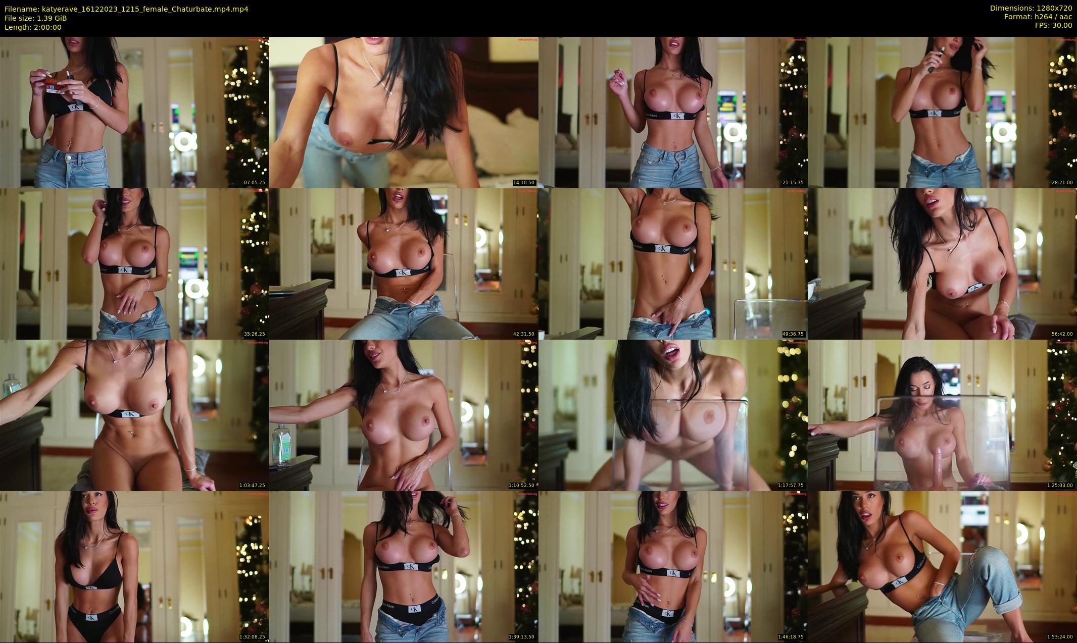 katyerave — 120 minute Chaturbate female cam show recording, 720p, Dec 16, 2023
