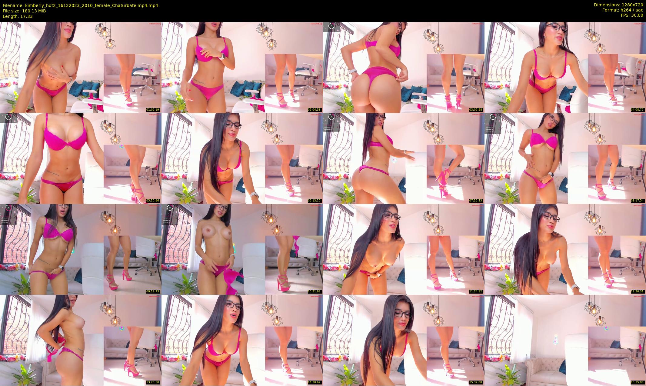 kimberly_hot2 — 18 minute Chaturbate female cam show recording, 720p, Dec 16, 2023