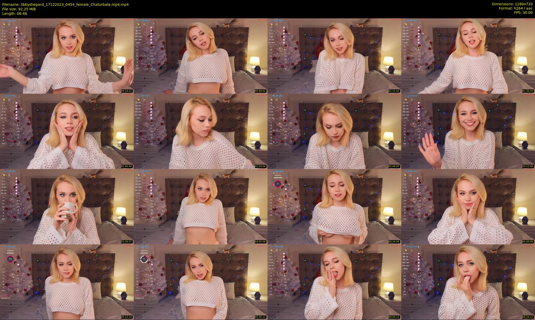 libbyshepard — 7 minute Chaturbate female cam show recording, 720p, Dec 17, 2023