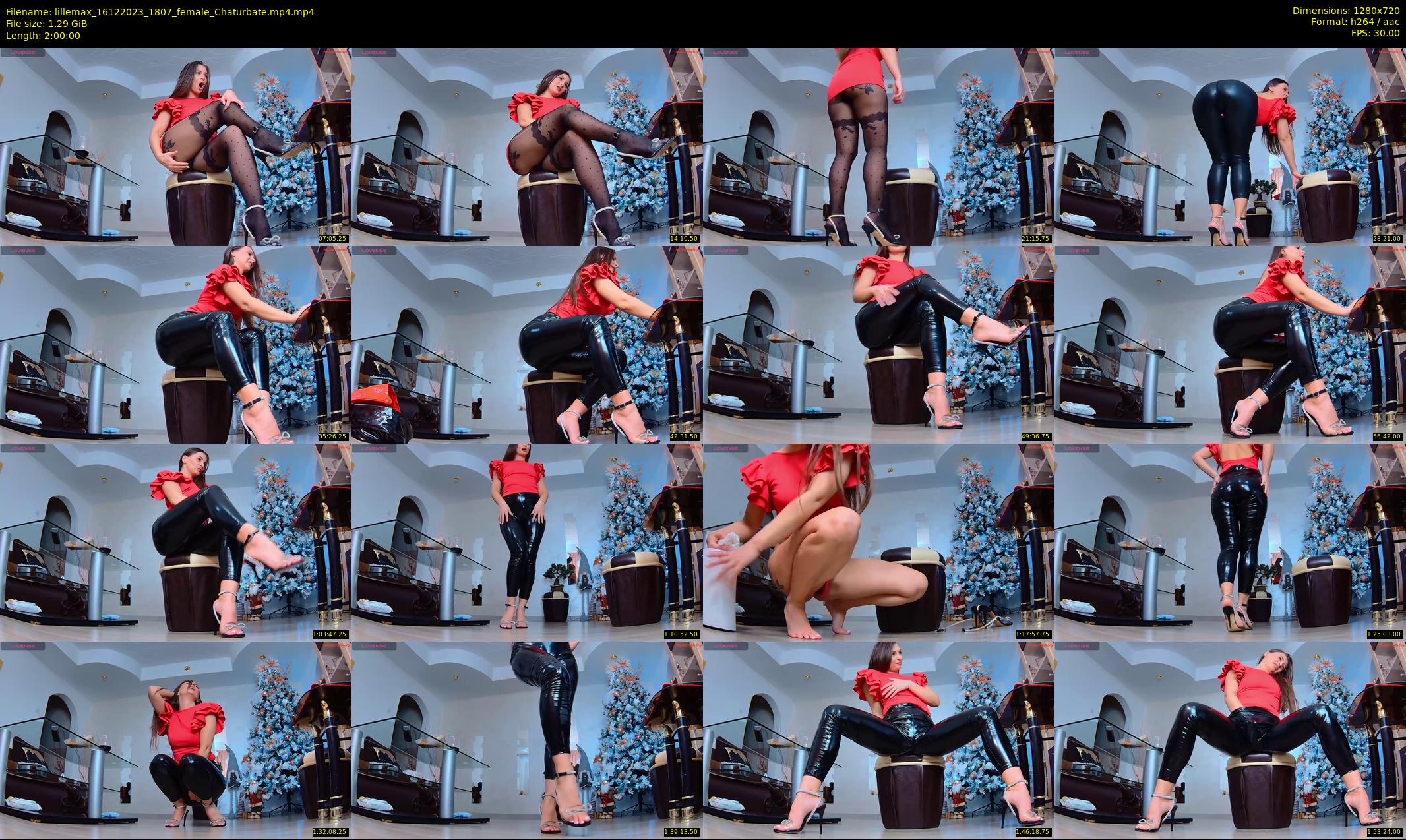 lillemax — 120 minute Chaturbate female cam show recording, 720p, Dec 16, 2023