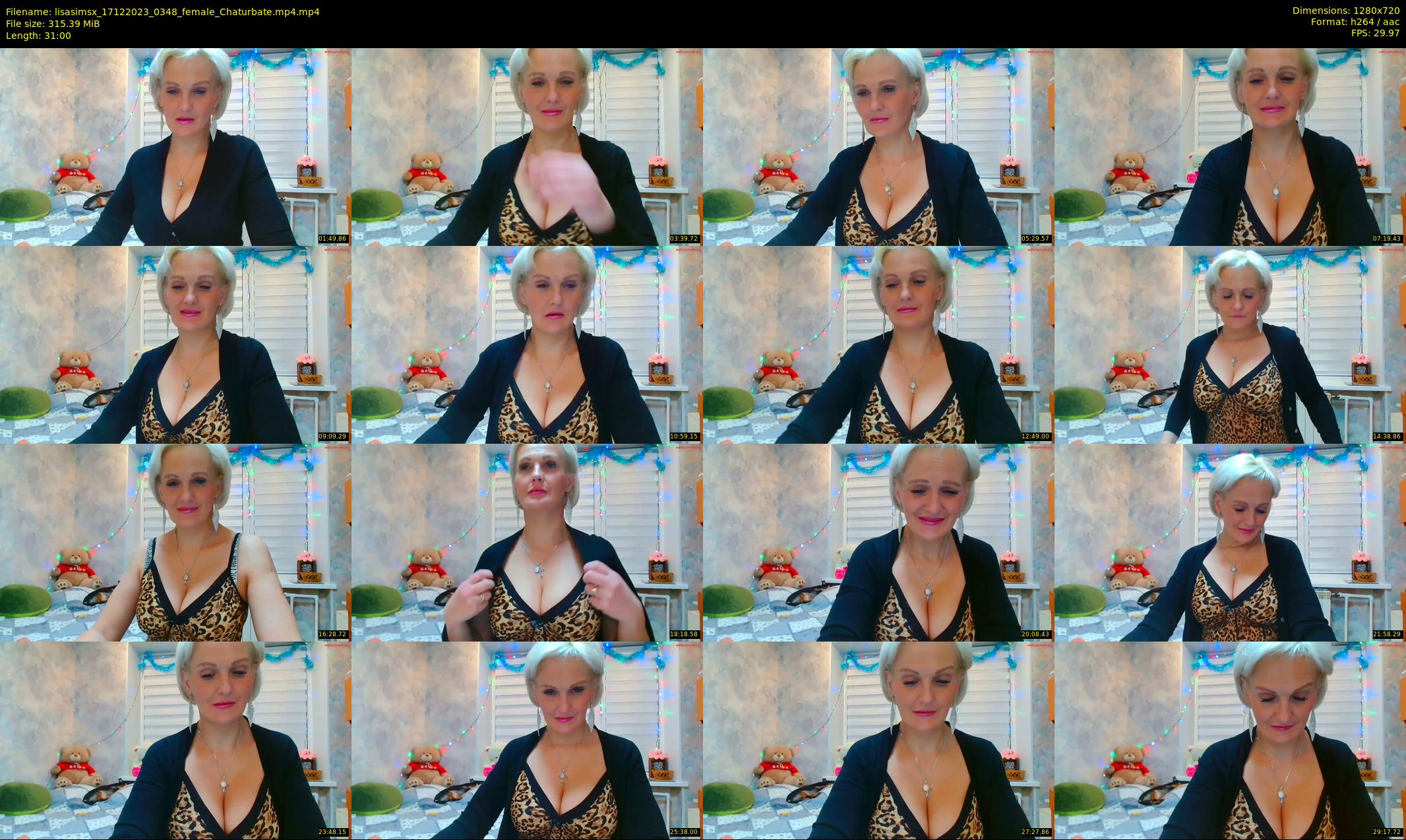 lisasimsx — 31 minute Chaturbate female cam show recording, 720p, Dec 17, 2023