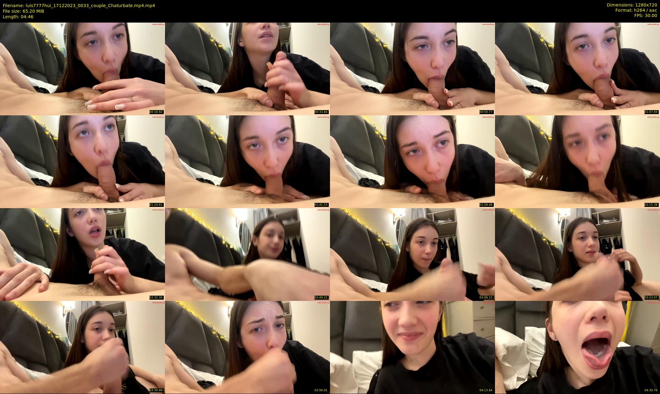 luis7777hui — 5 minute Chaturbate couple cam show recording, 720p, Dec 17, 2023