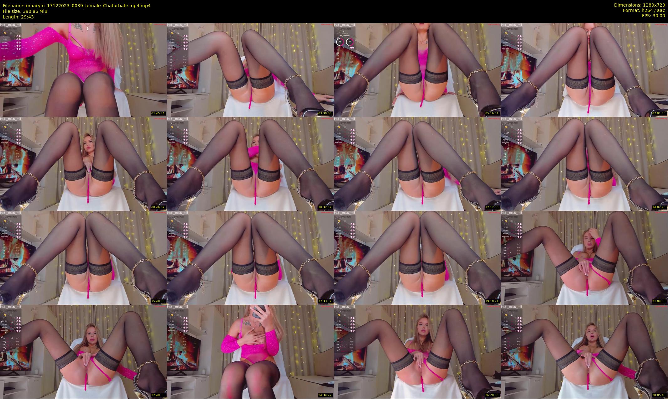 maarym — 30 minute Chaturbate couple cam show recording, 720p, Dec 17, 2023