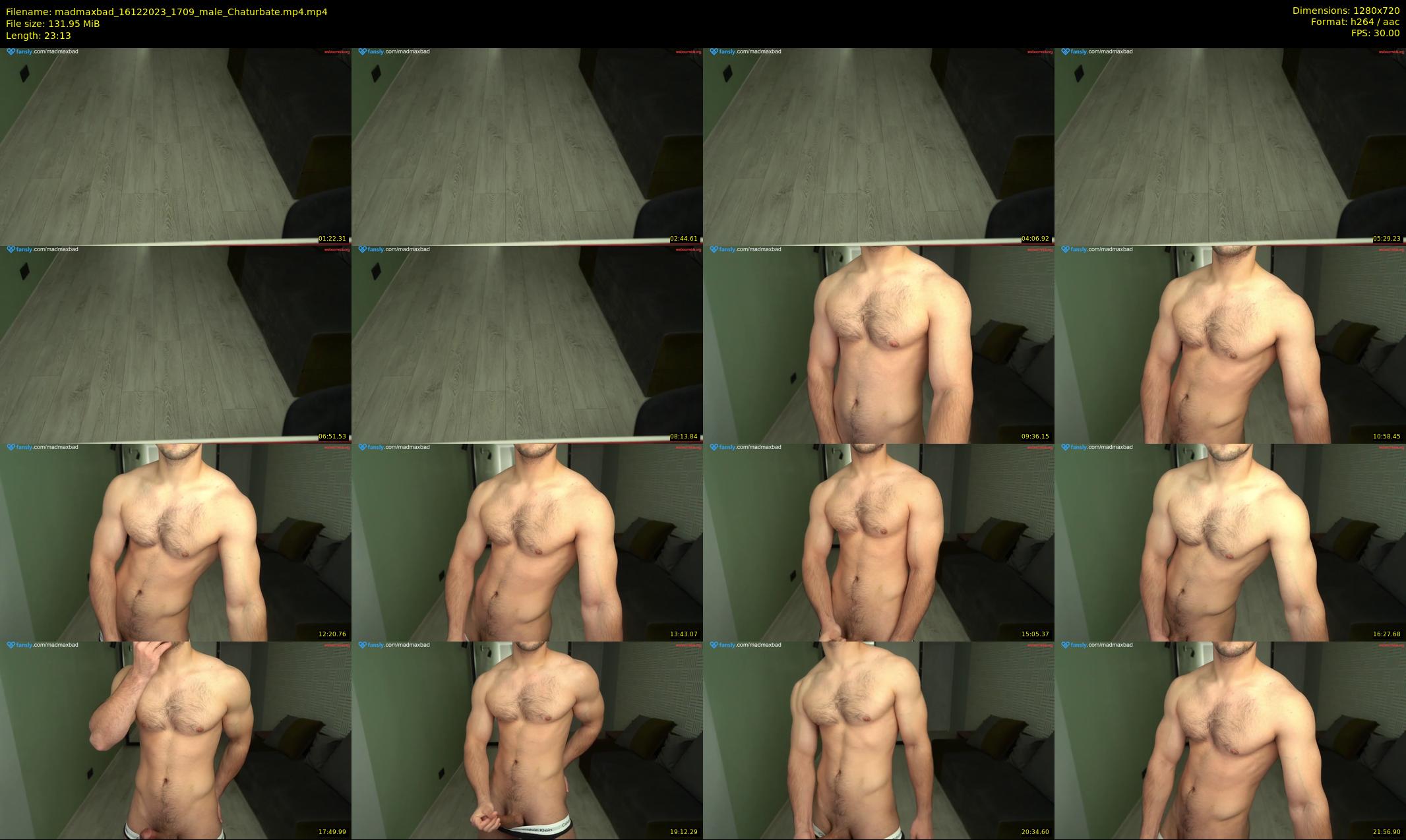 madmaxbad — 24 minute Chaturbate male cam show recording, 720p, Dec 16, 2023