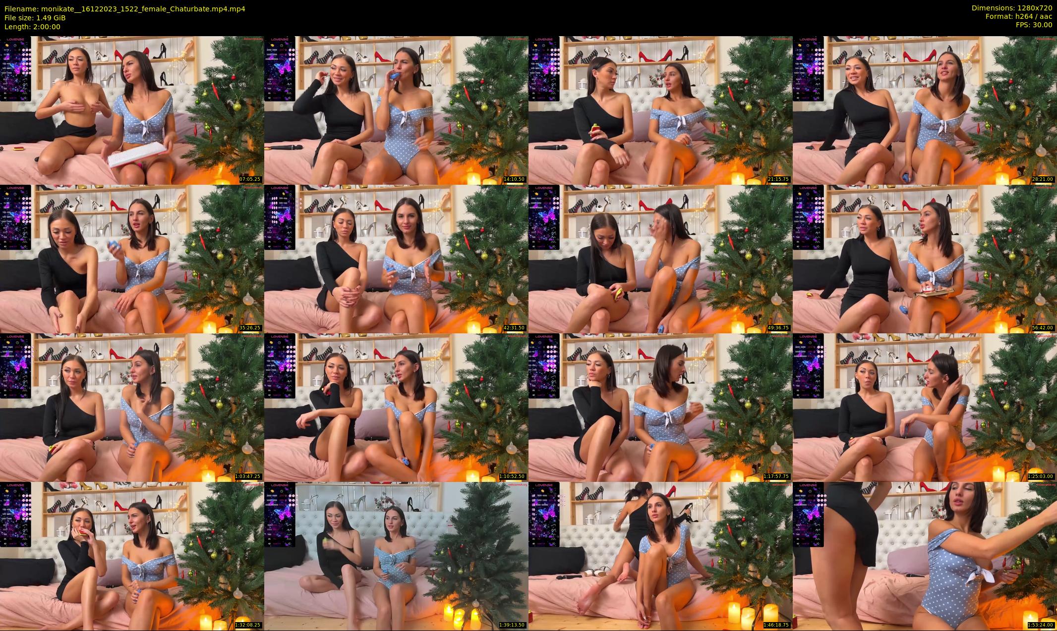 monikate_ — 120 minute Chaturbate couple cam show recording, 720p, Dec 16, 2023