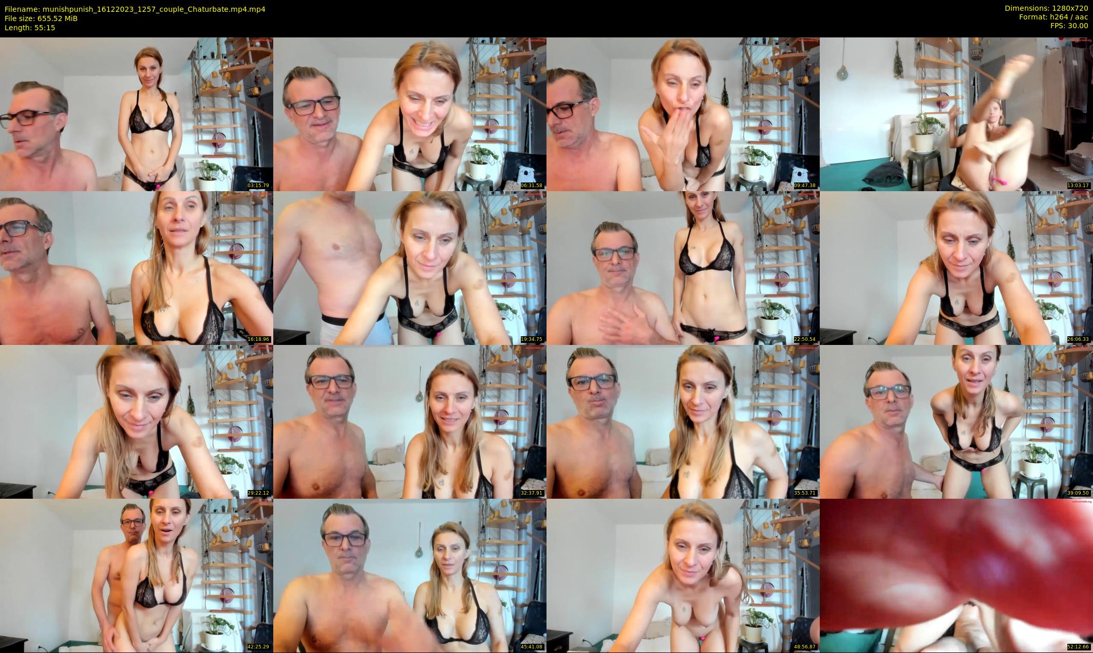 munishpunish — 56 minute Chaturbate couple cam show recording, 720p, Dec 16, 2023