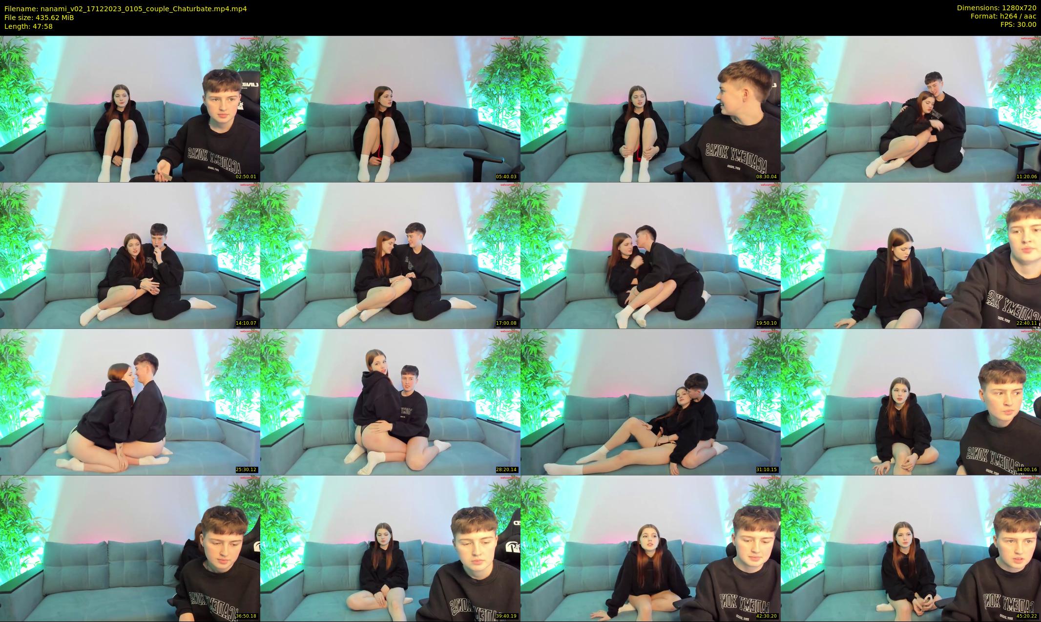 nanami_v02 — 48 minute Chaturbate couple cam show recording, 720p, Dec 17, 2023