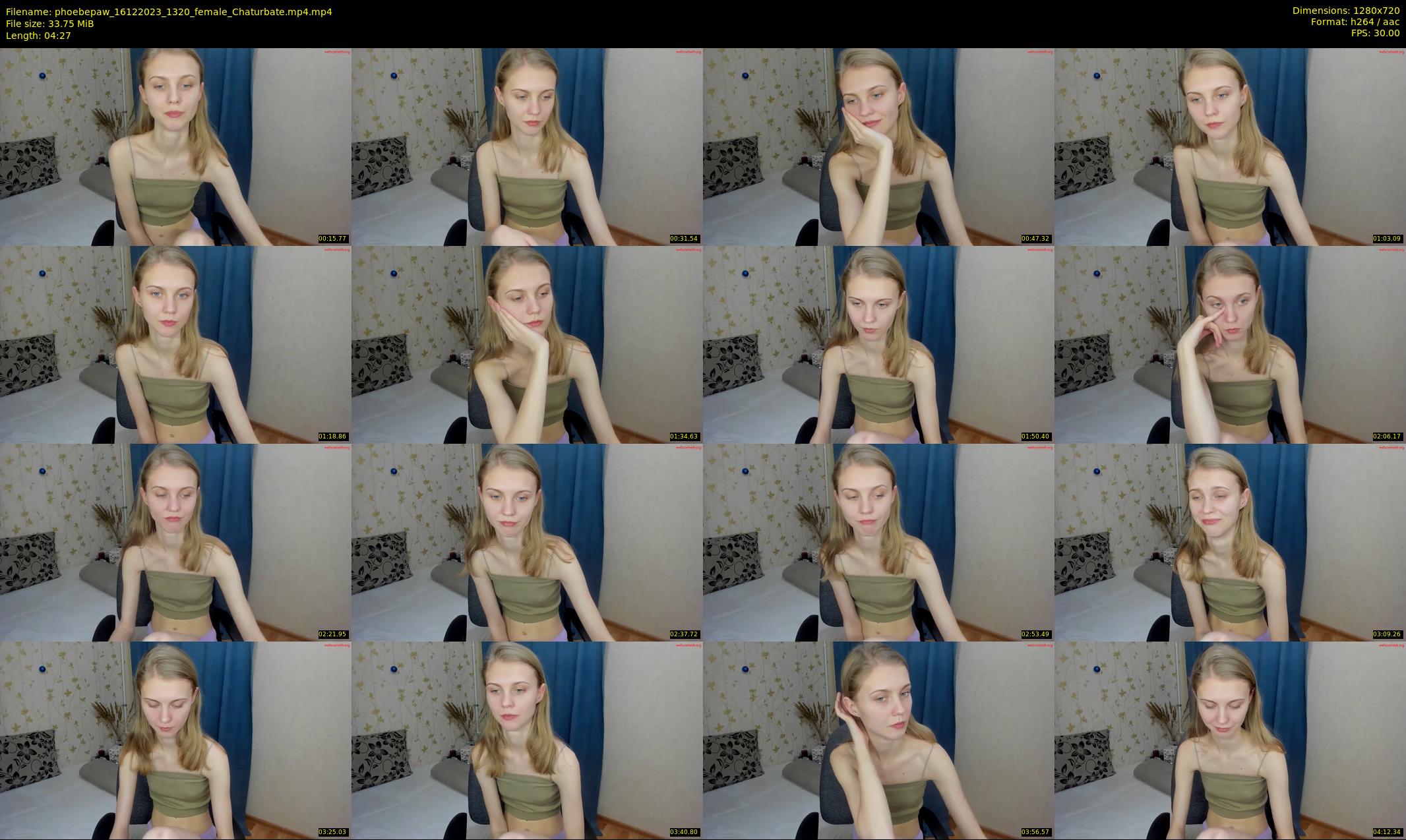 phoebepaw — 5 minute Chaturbate female cam show recording, 720p, Dec 16, 2023