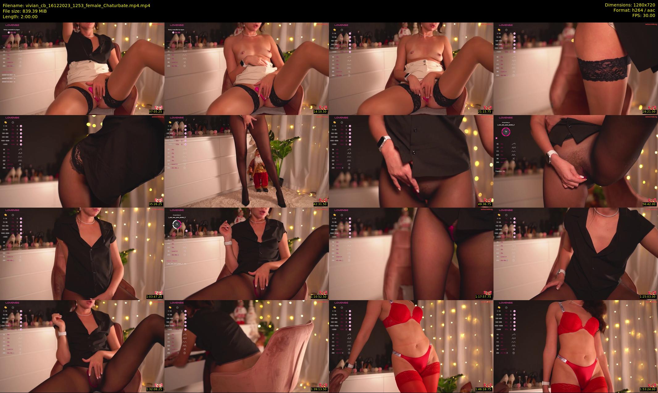 vivian_cb — 120 minute Chaturbate female cam show recording, 720p, Dec 16, 2023