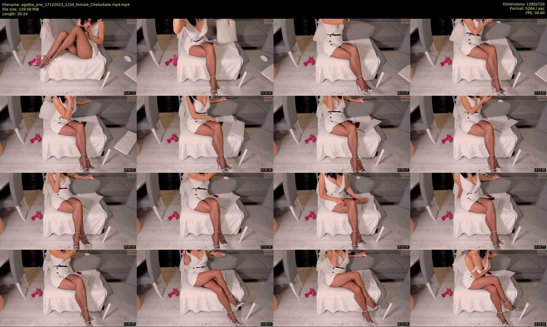 agatha_one — 31 minute Chaturbate female cam show recording, 720p, Dec 17, 2023