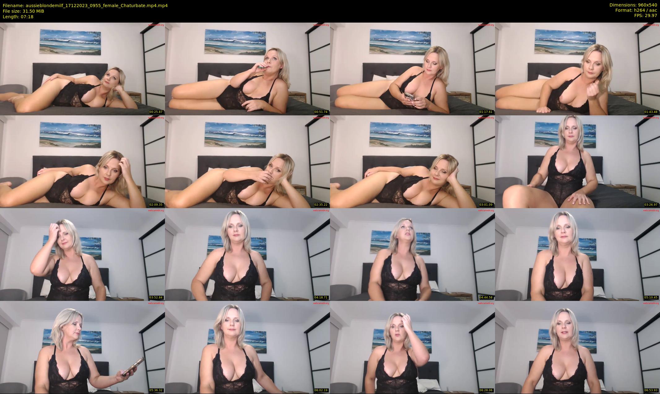 aussieblondemilf — 8 minute Chaturbate female cam show recording, 480p, Dec 17, 2023