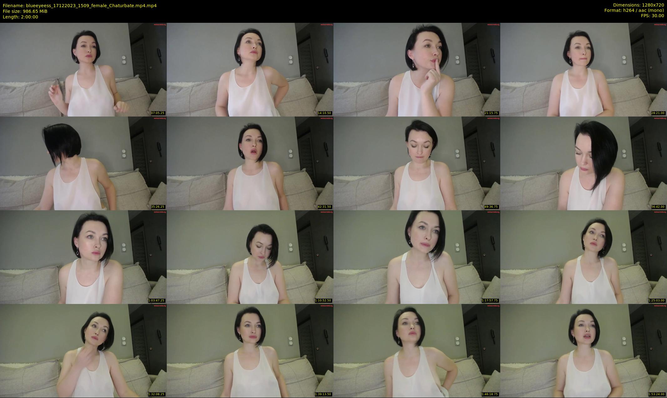 blueeyeess — 120 minute Chaturbate female cam show recording, 720p, Dec 17, 2023