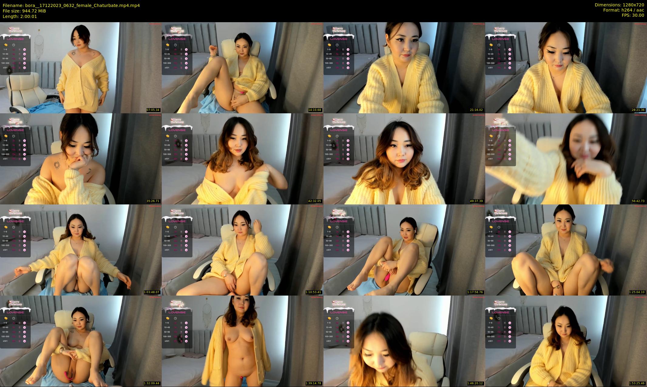 bora_ — 121 minute Chaturbate female cam show recording, 720p, Dec 17, 2023
