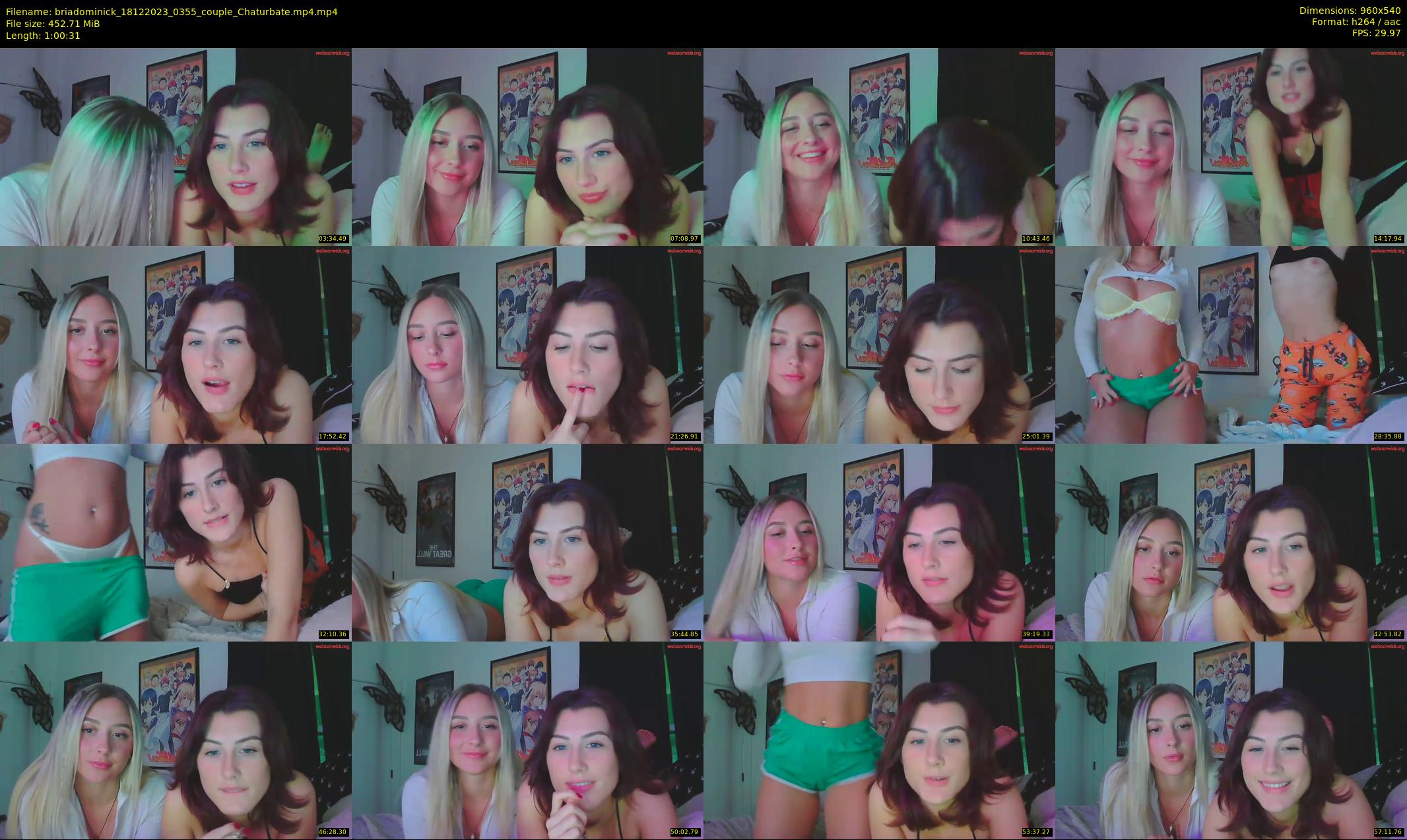 briadominick — 61 minute Chaturbate couple cam show recording, 480p, Dec 18, 2023