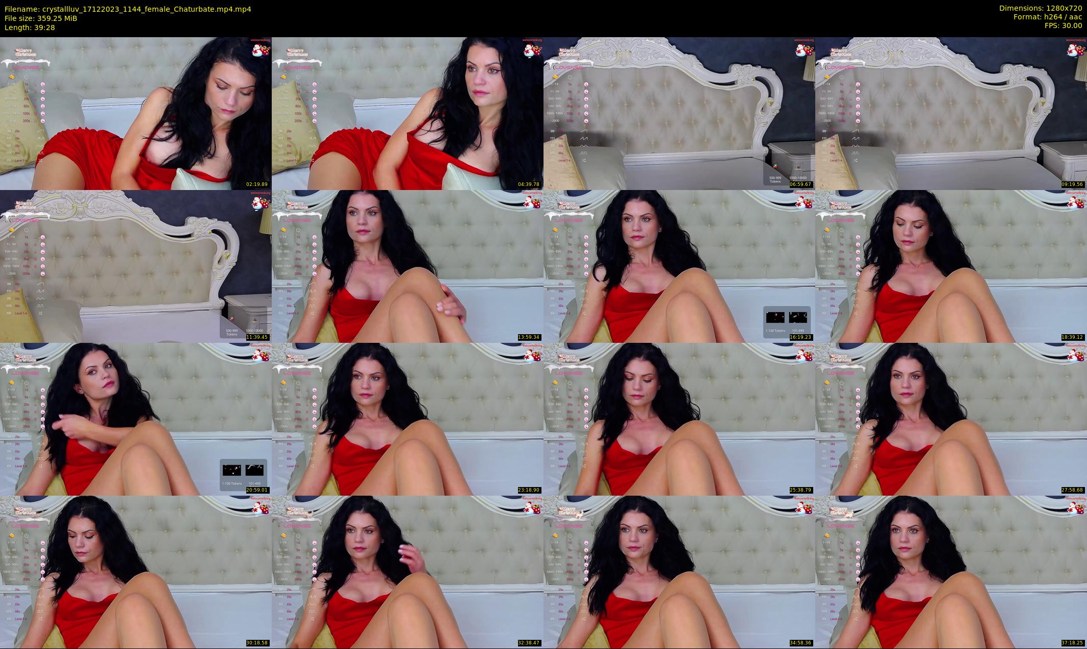 crystallluv — 40 minute Chaturbate female cam show recording, 720p, Dec 17, 2023