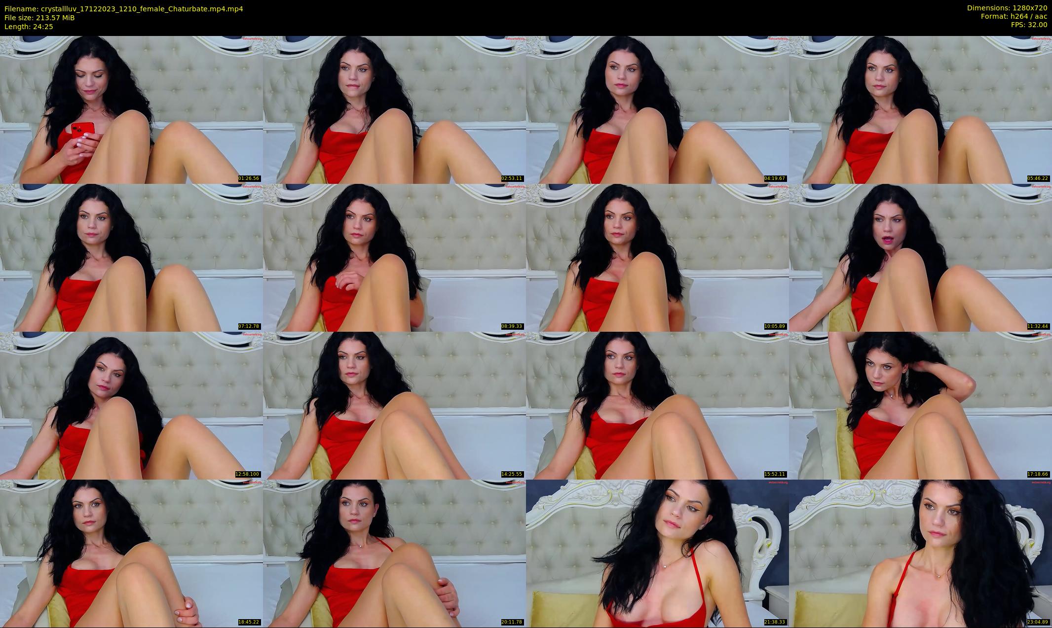 crystallluv — 25 minute Chaturbate female cam show recording, 720p, Dec 17, 2023