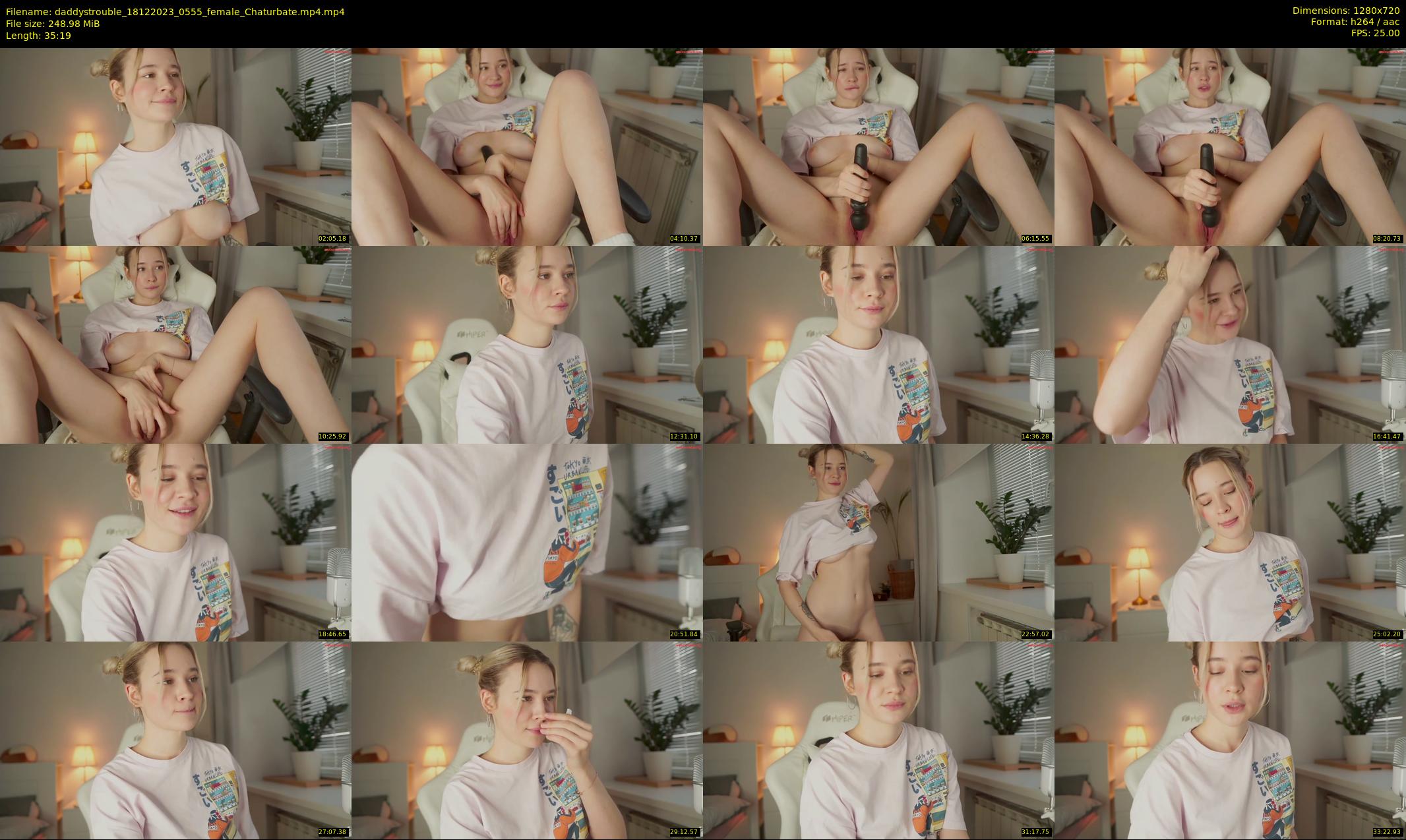 daddystrouble — 36 minute Chaturbate female cam show recording, 720p, Dec 18, 2023