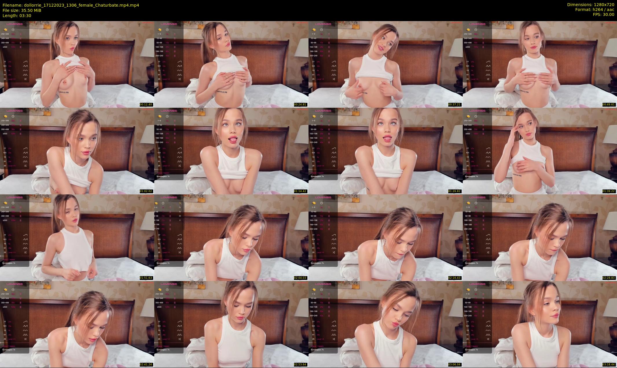 dollorrie — 4 minute Chaturbate couple cam show recording, 720p, Dec 17, 2023